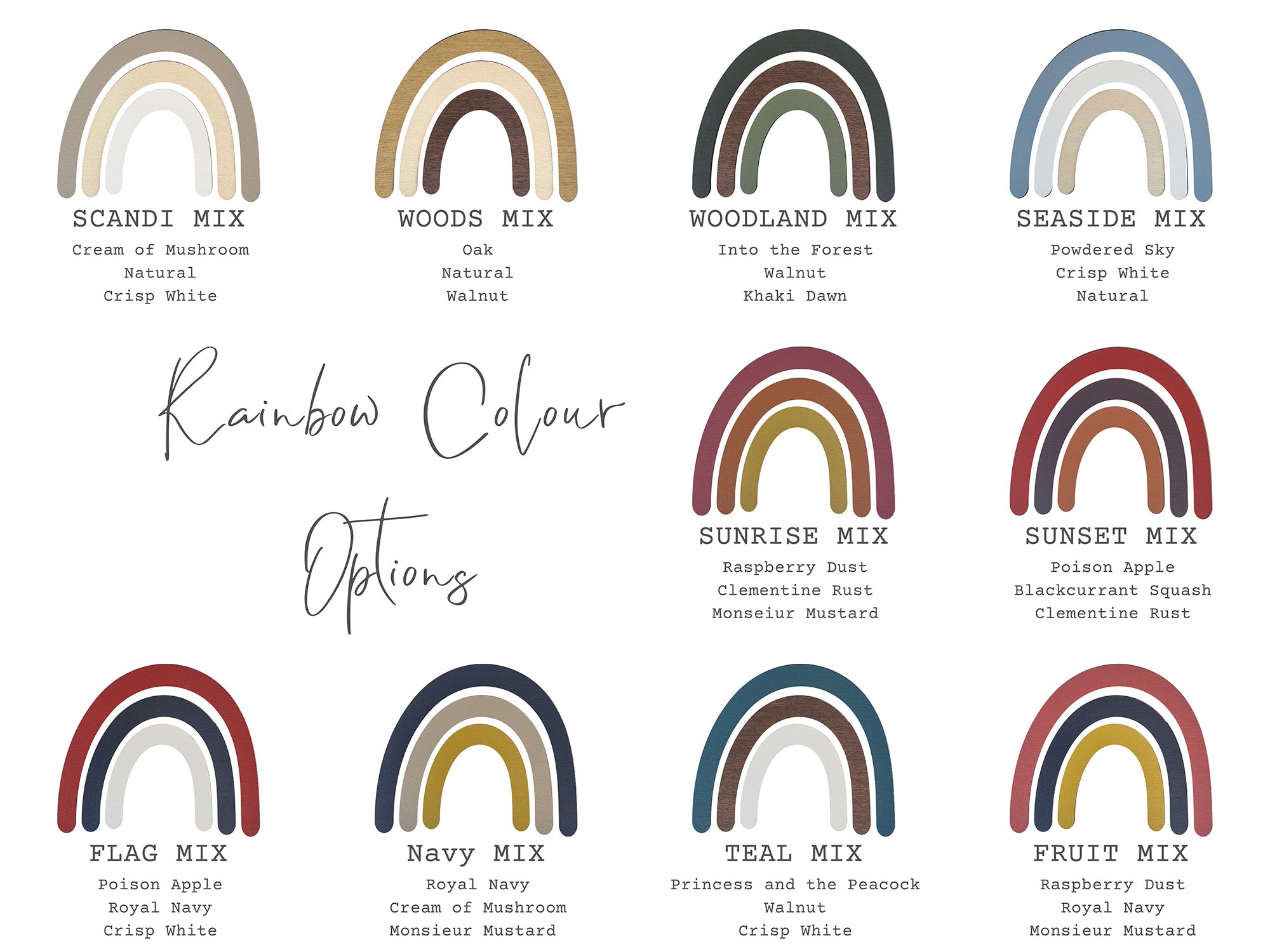 Children's Rainbow Coat Hook