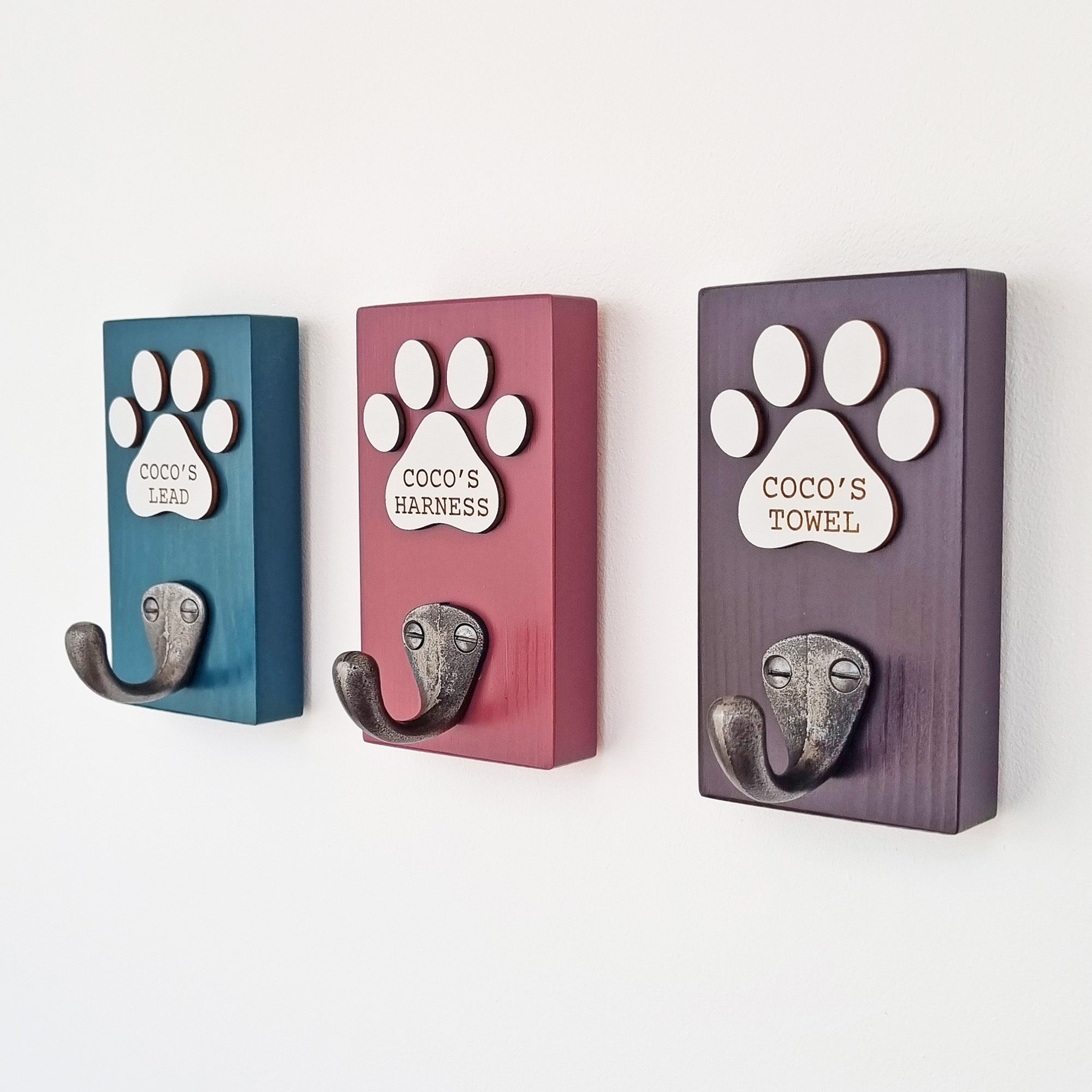 Personalised Dog Lead Hook