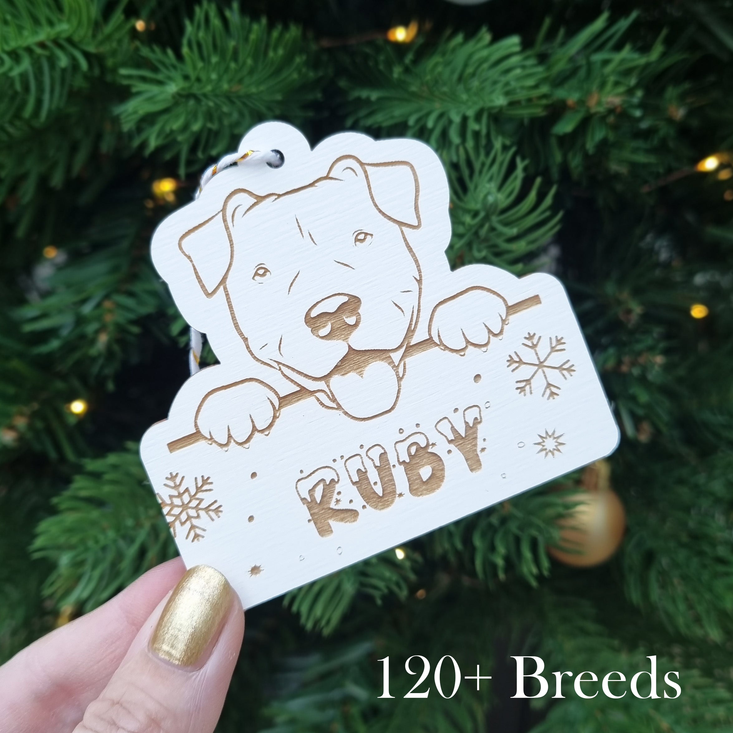 Dog Breed Christmas Decoration