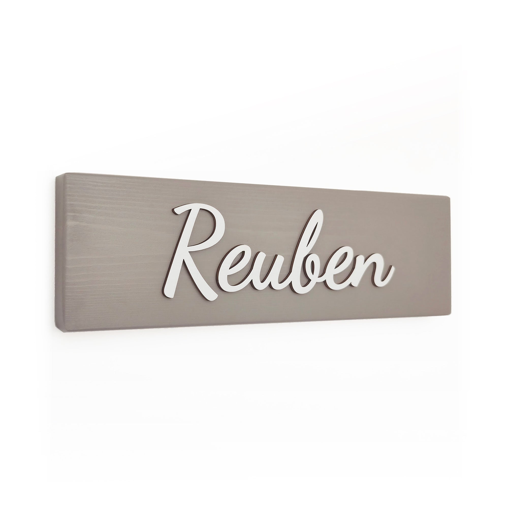 Personalised Wooden Name Sign