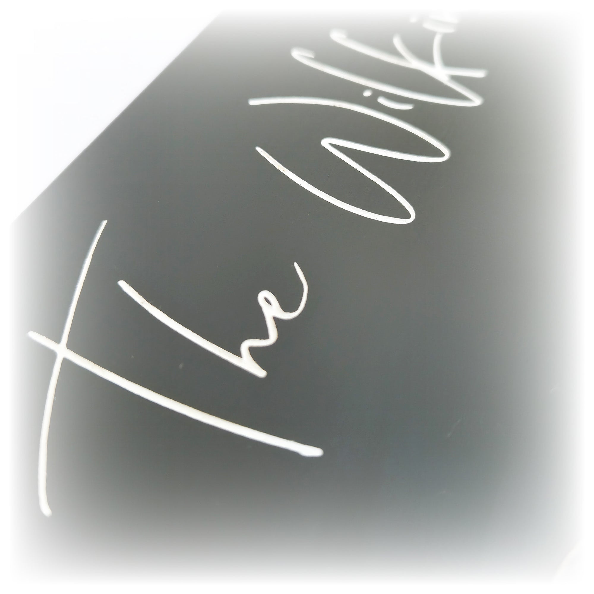 Personalised Script Text Key Hook – Three Hooks