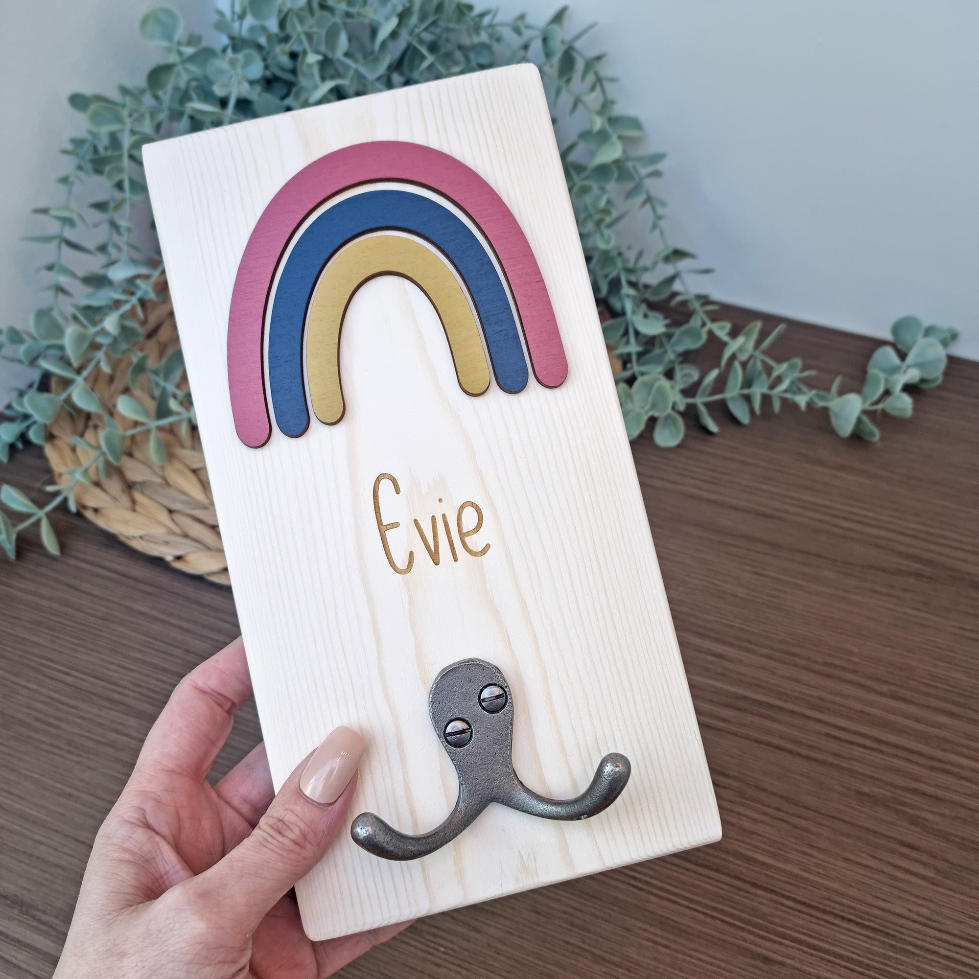 Children's Rainbow Coat Hook