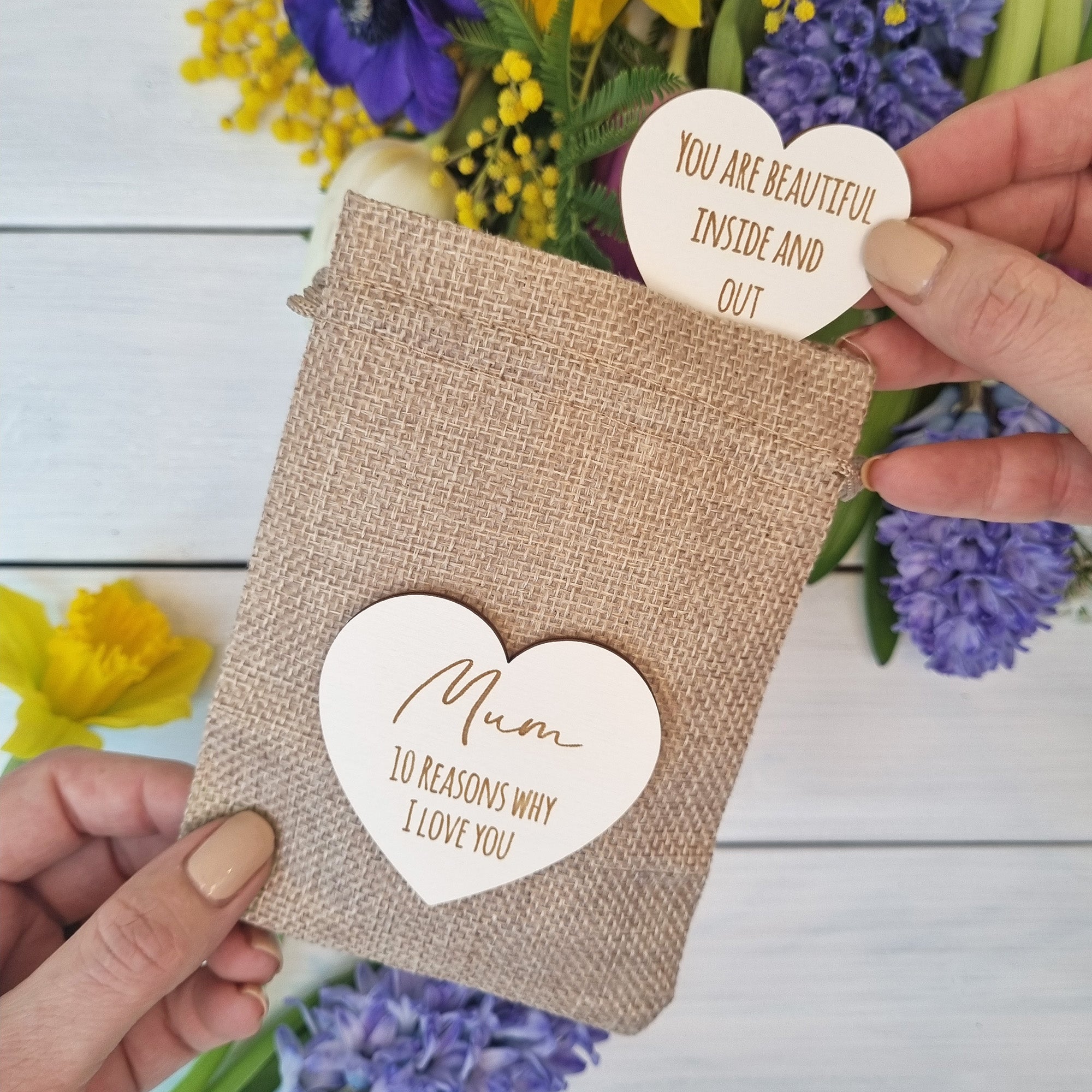 10 Reasons Why I Love You Token Bag