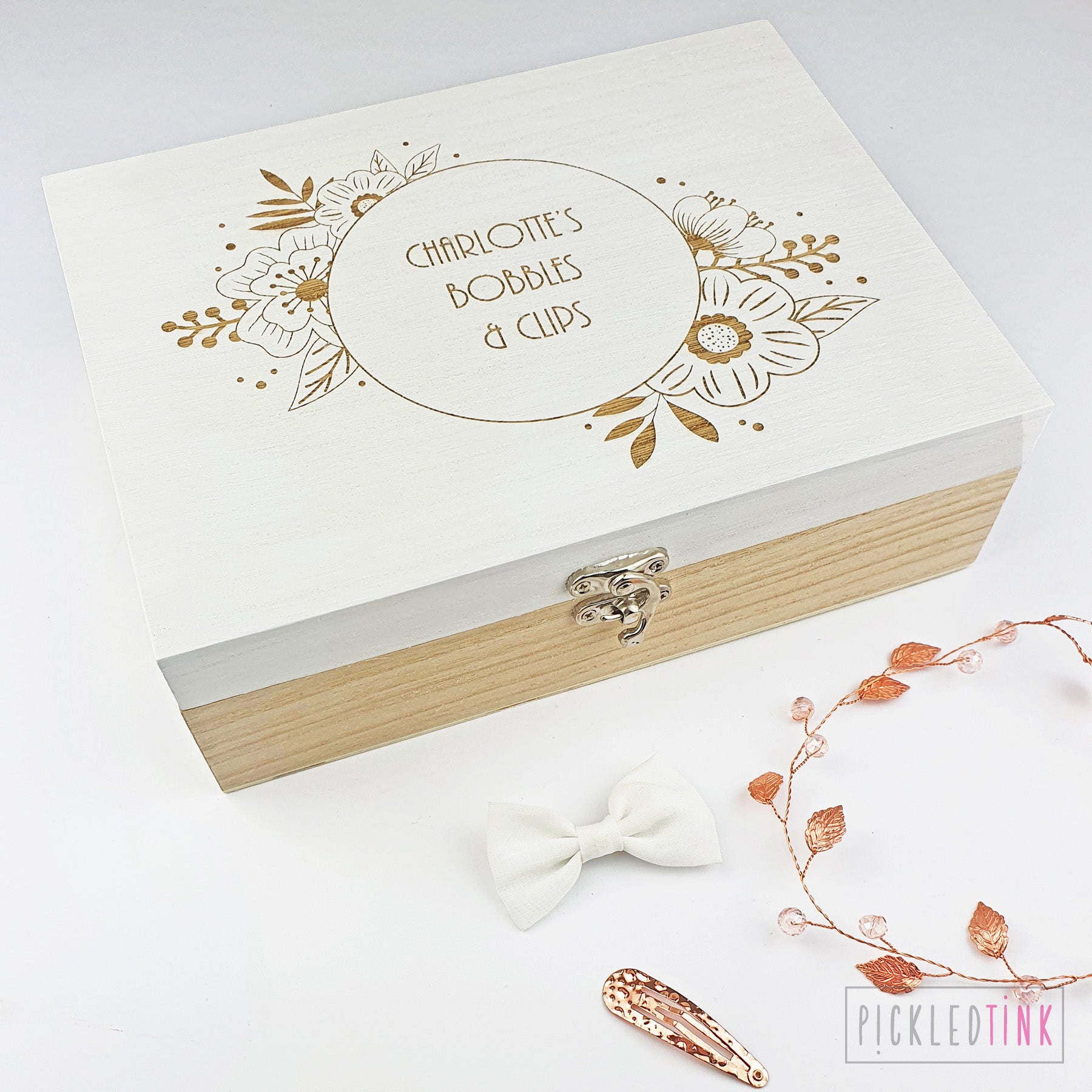 Floral Design Storage Box