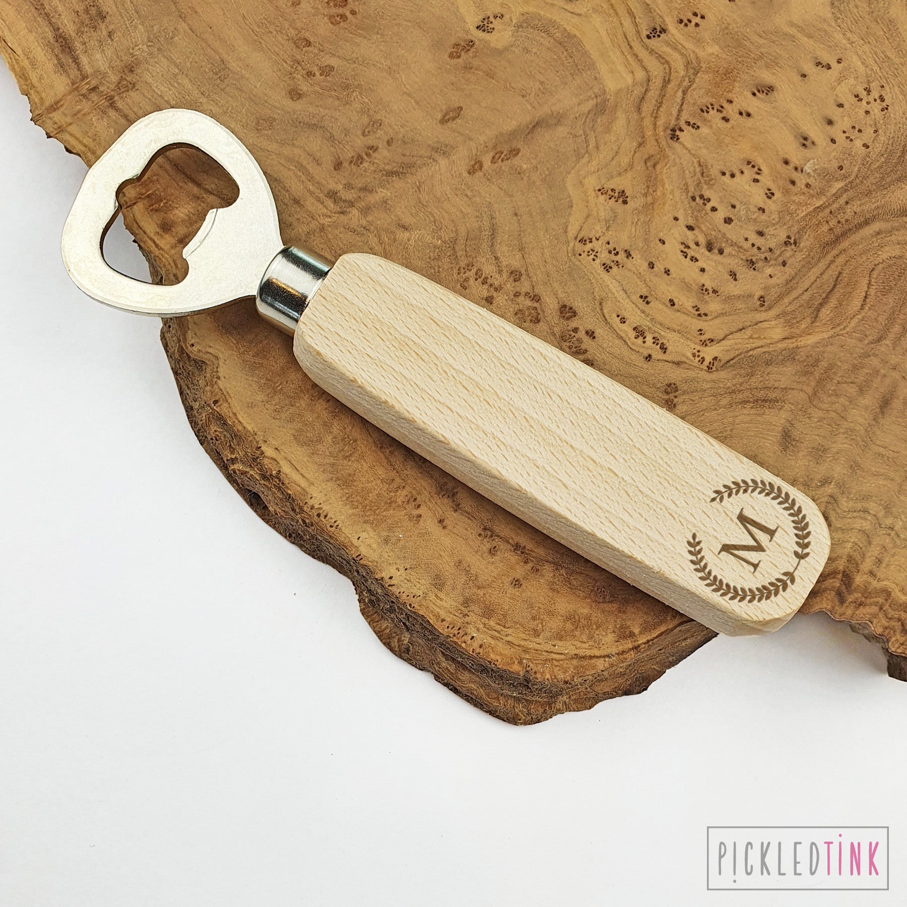 Engraved Monogram Bottle Opener