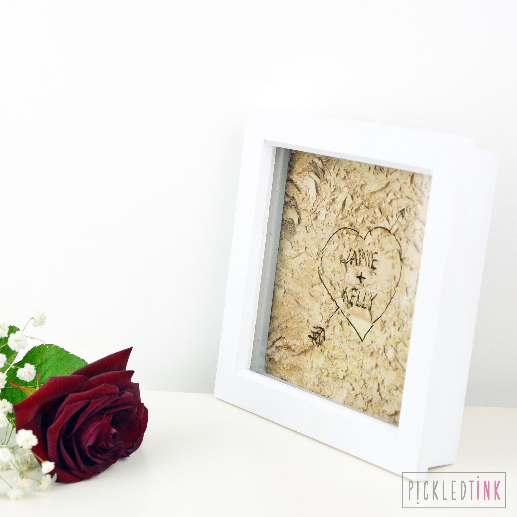 Box Framed Tree Carving