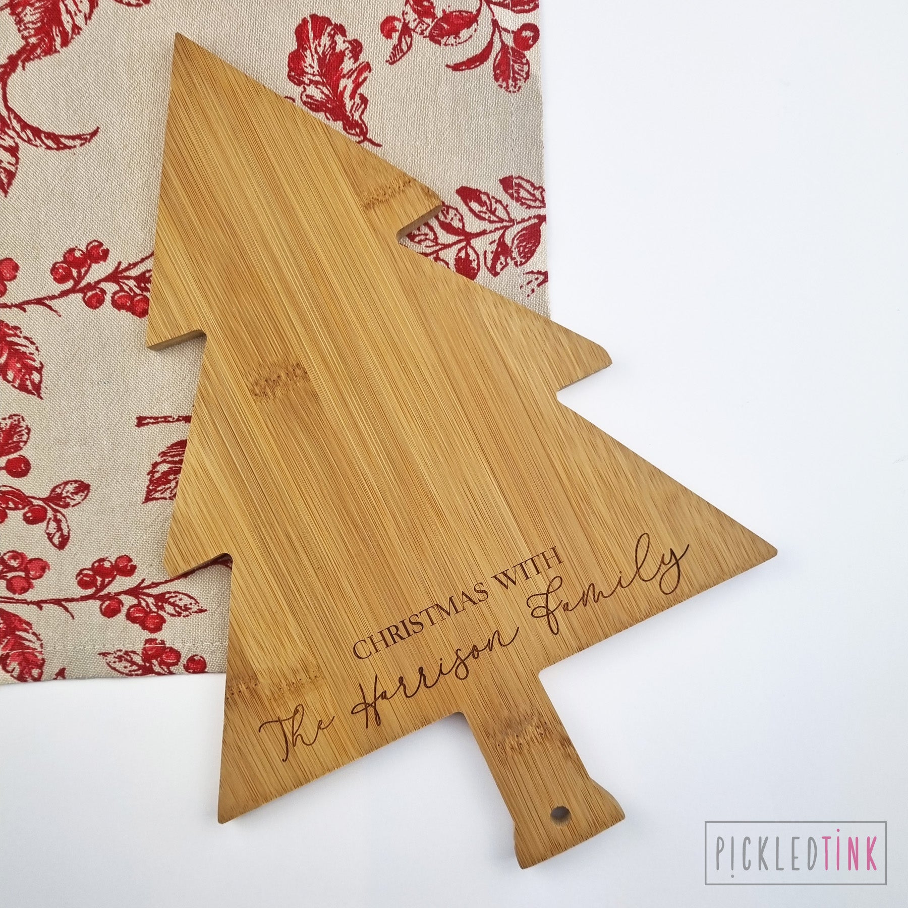 Christmas Tree Serving Board