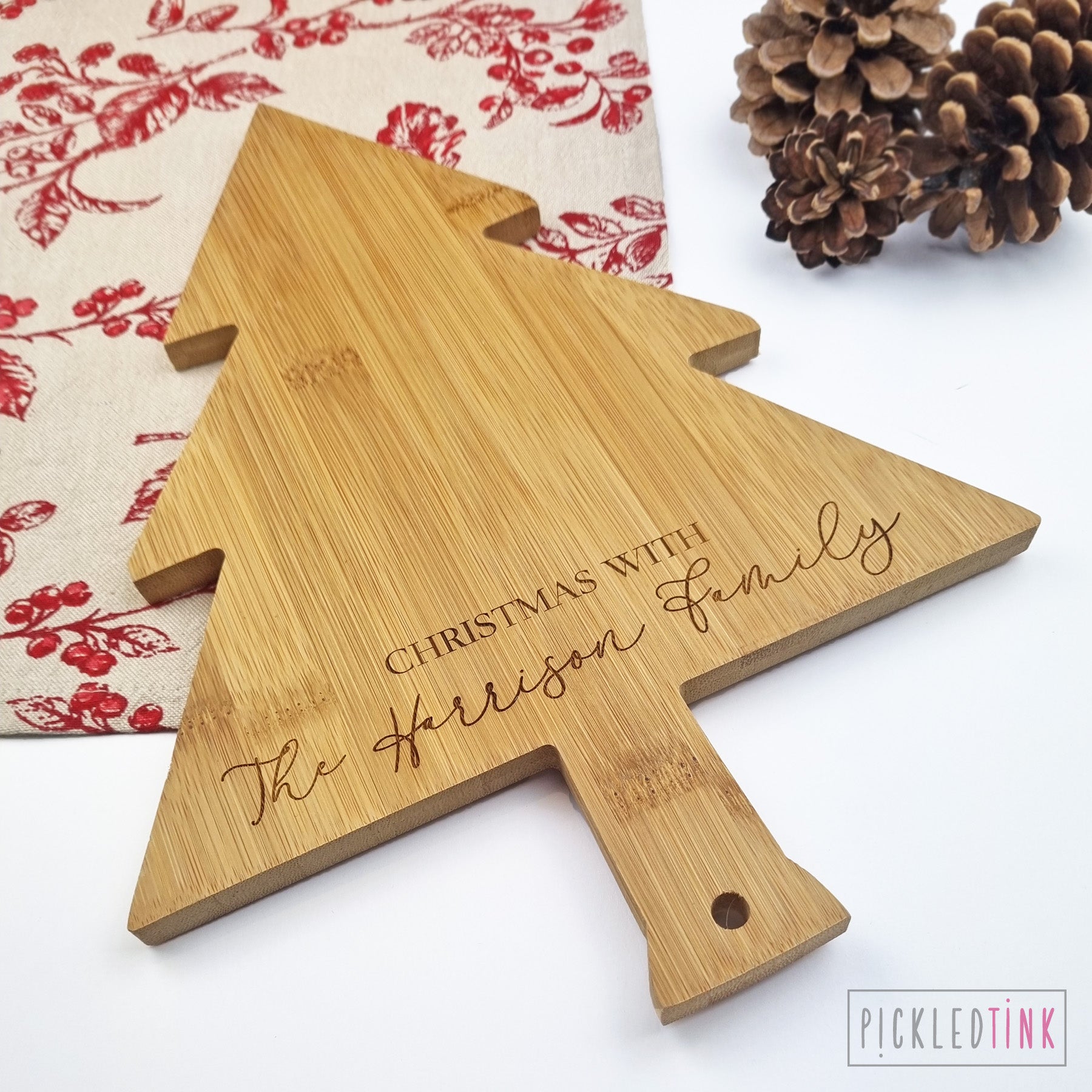 Christmas Tree Serving Board