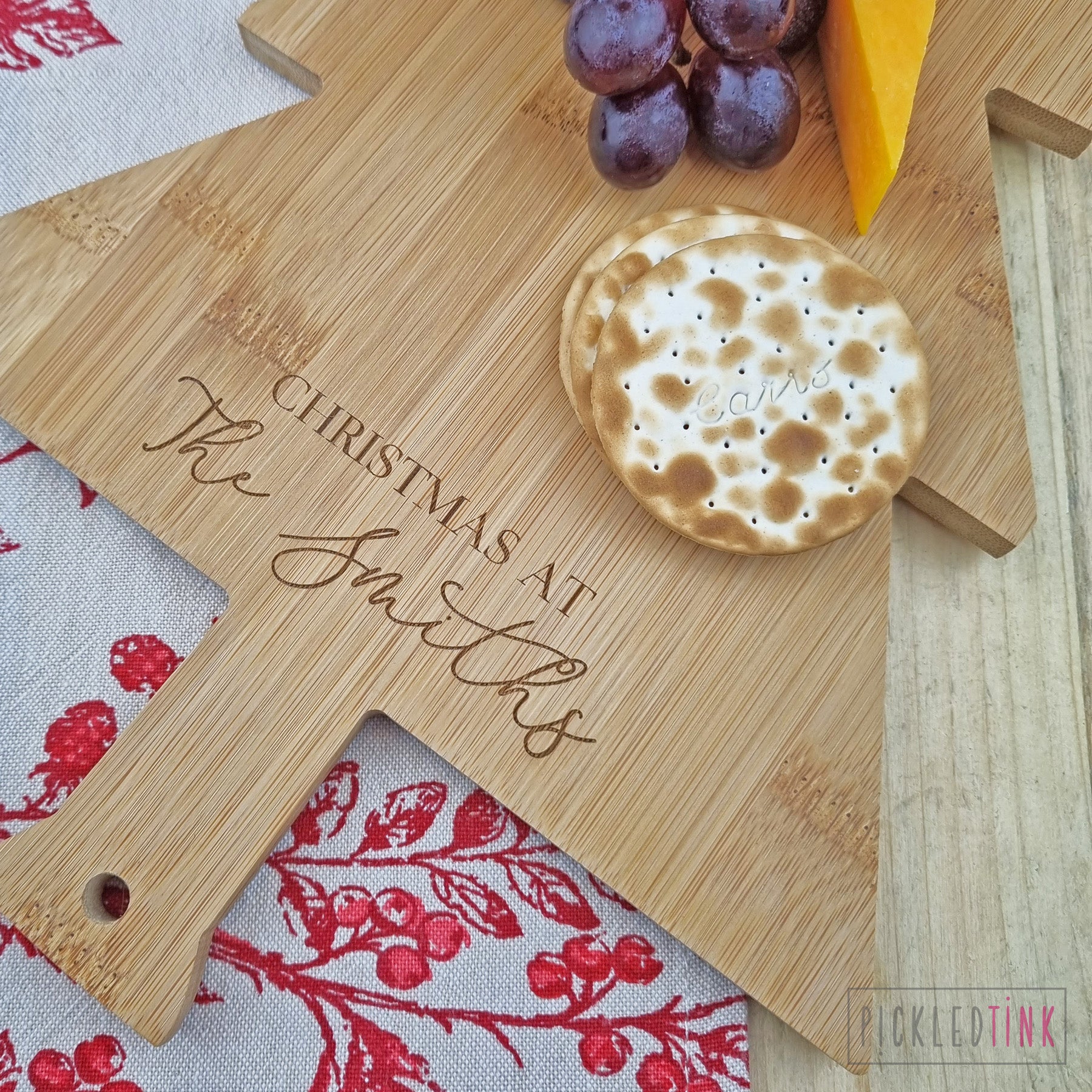 Christmas Tree Serving Board
