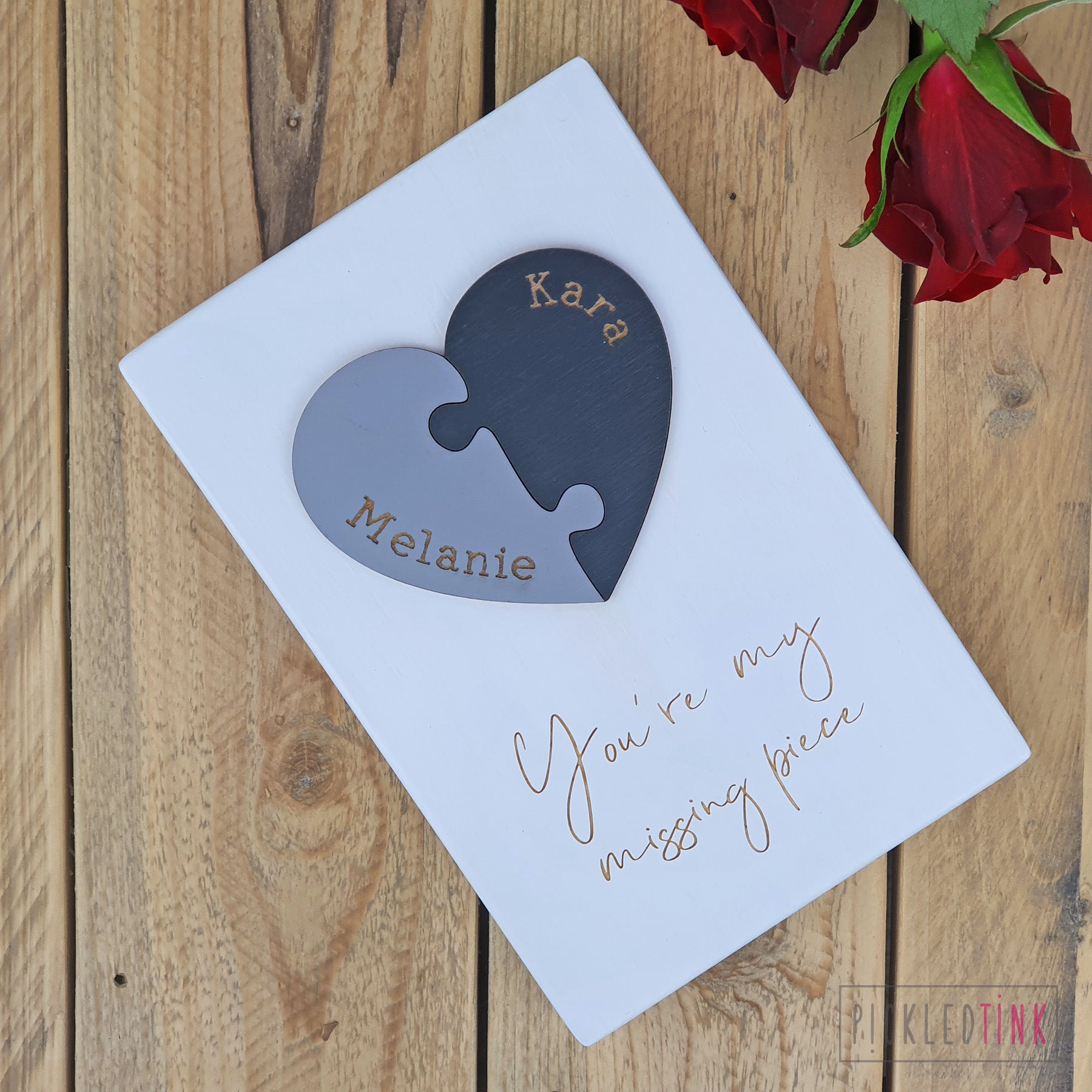 Heart Puzzle Piece Sign