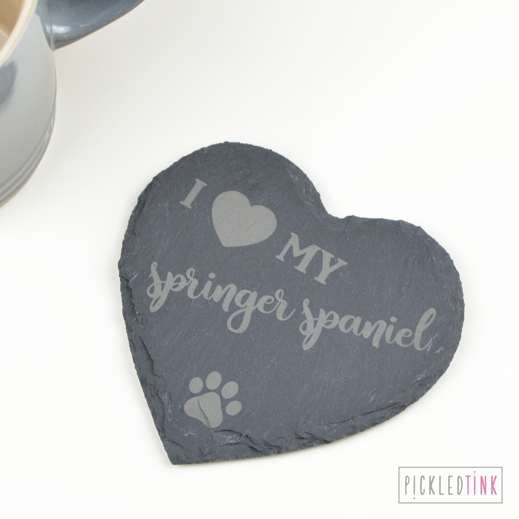 I Heart my Dog Coaster