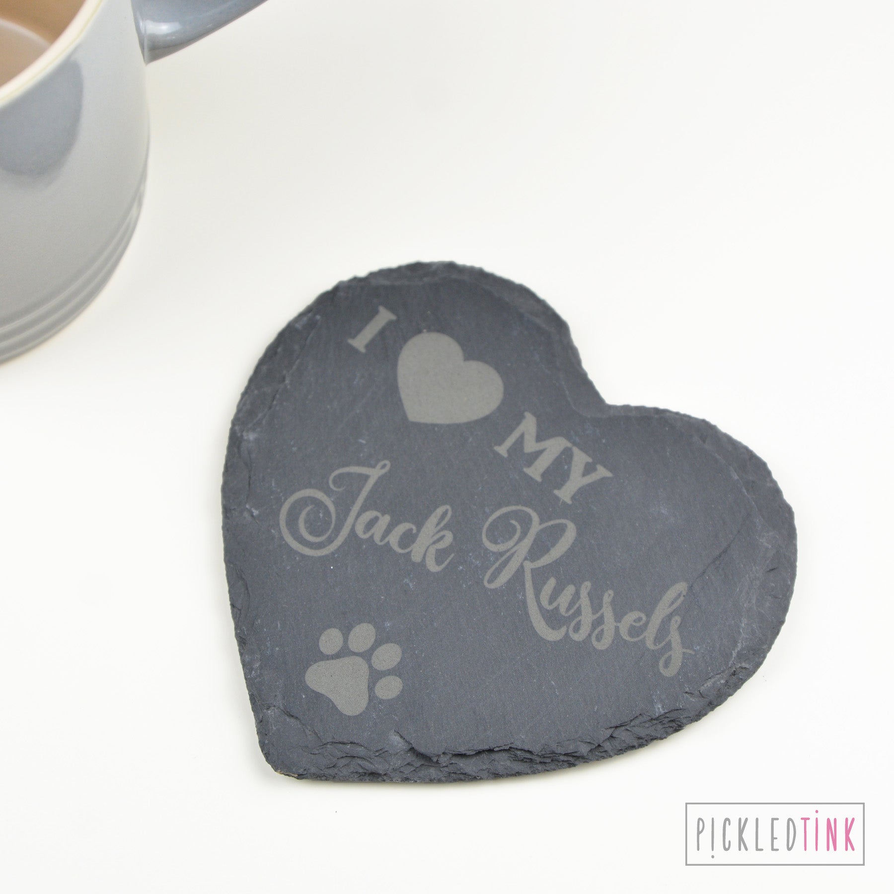 I Heart my Dog Coaster
