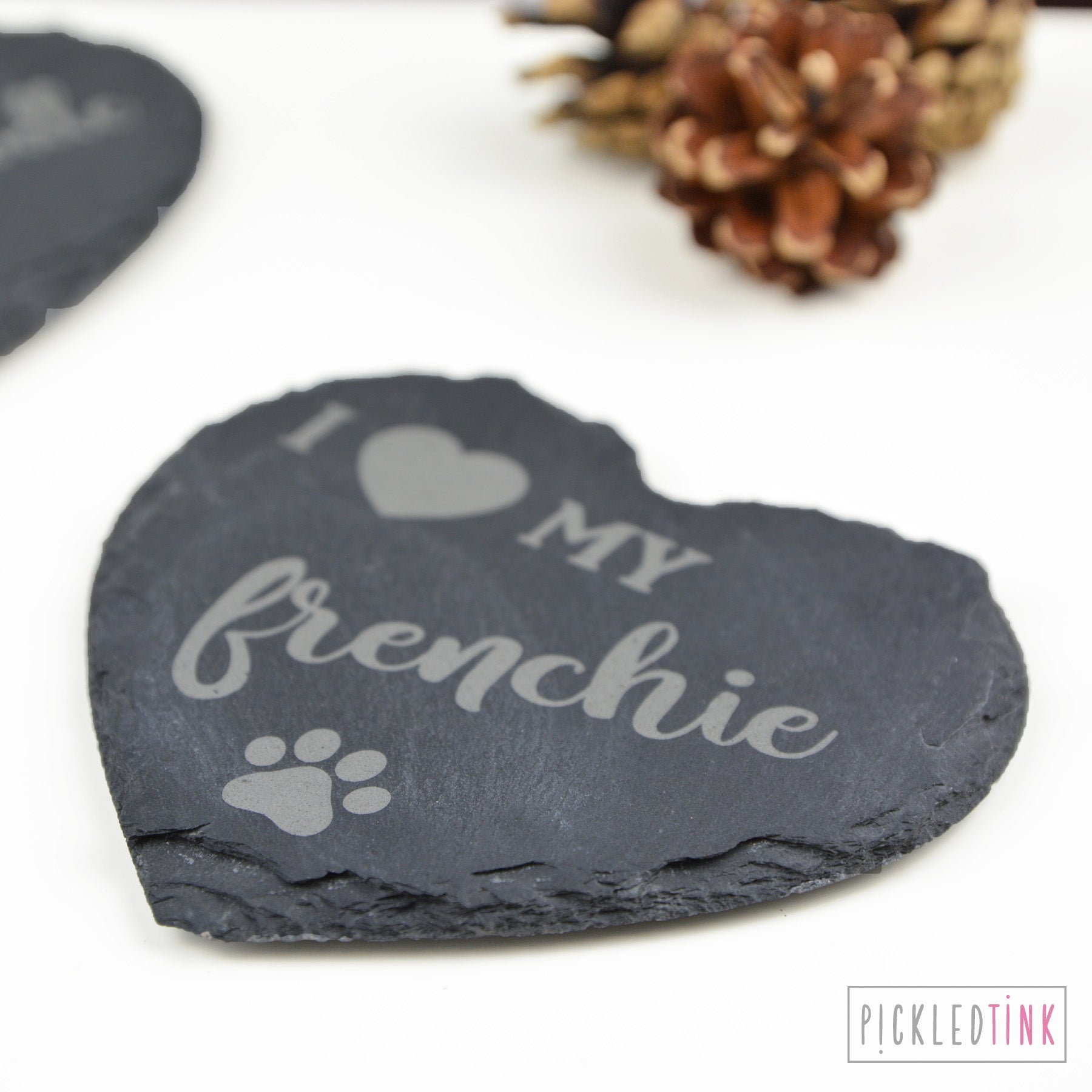 I Heart my Dog Coaster