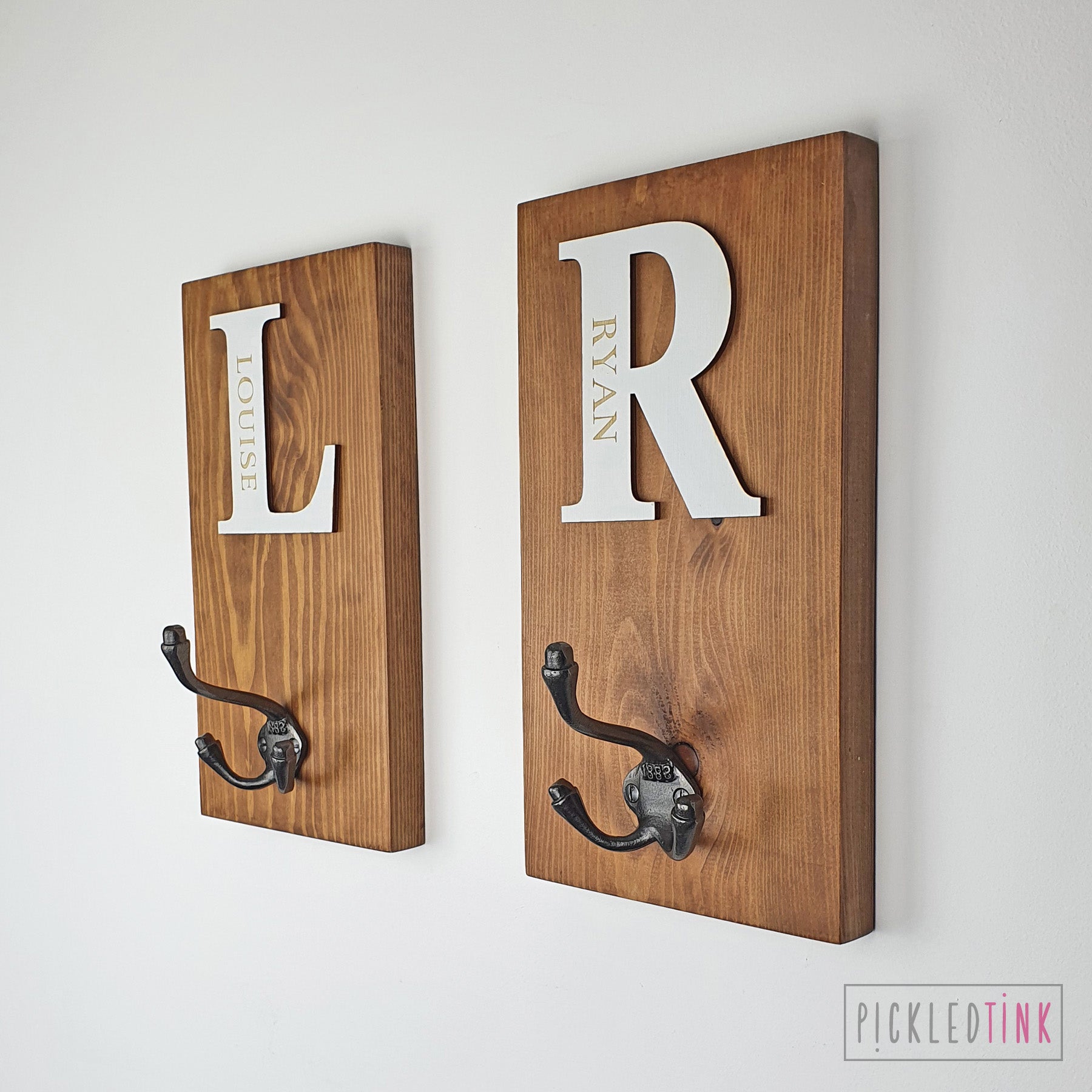 Personalised Initial Coat Hook