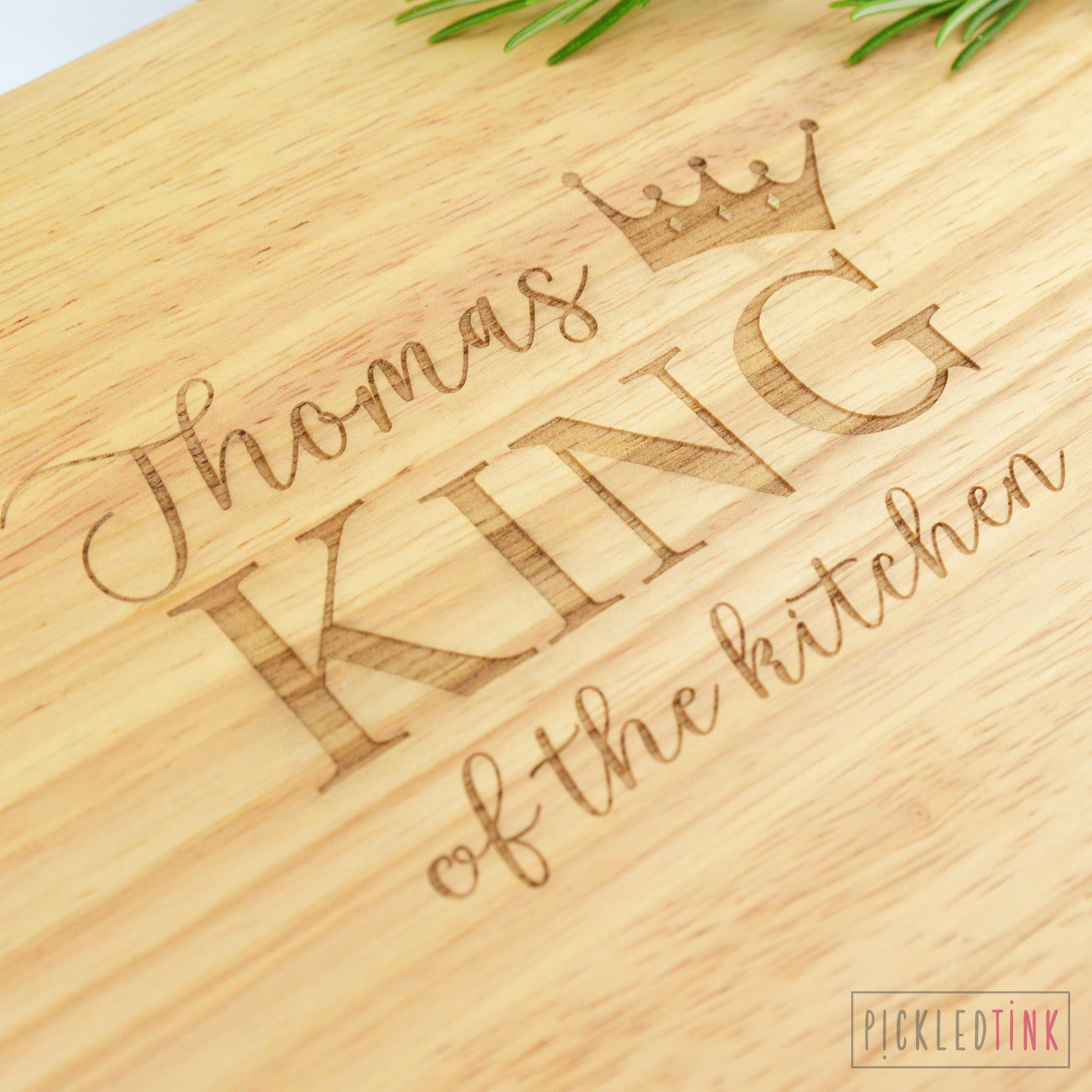 King/Queen of the Kitchen Chopping Board