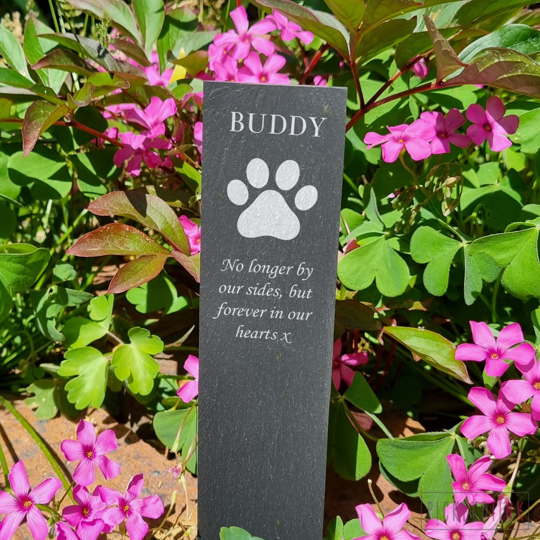 Welsh Slate Pet Memorial Plant Marker