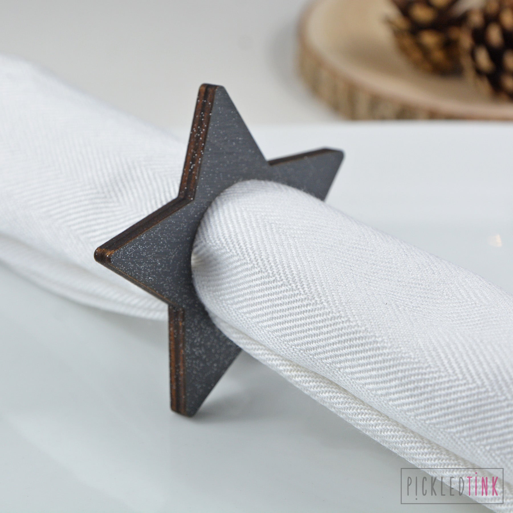 Christmas Star Napkin Rings