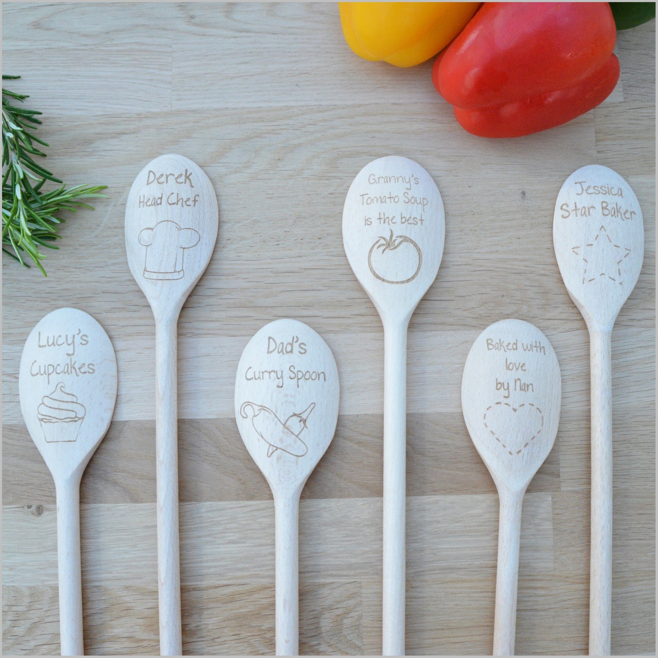 Personalised Wooden Spoon