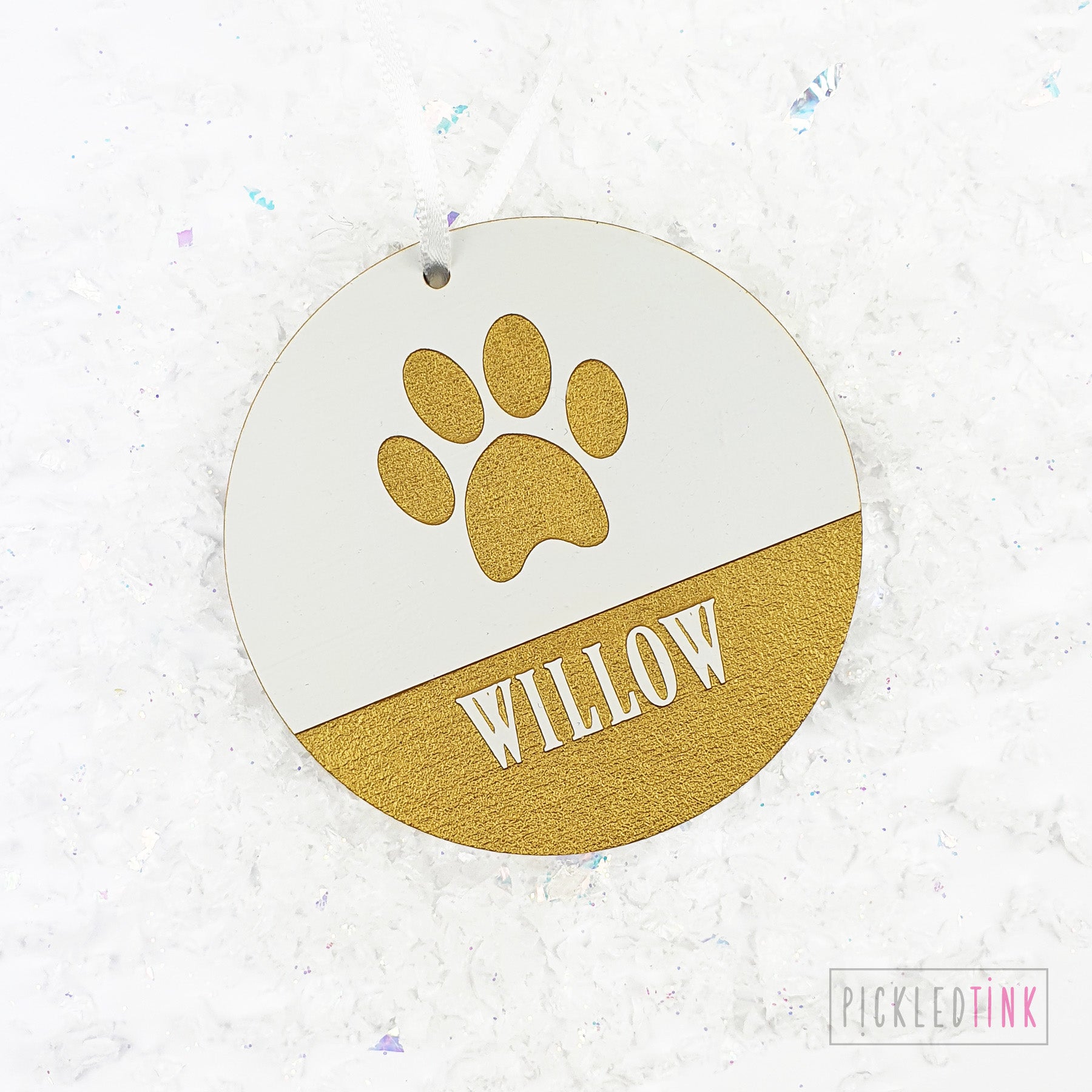 Pet Paw Print Decoration