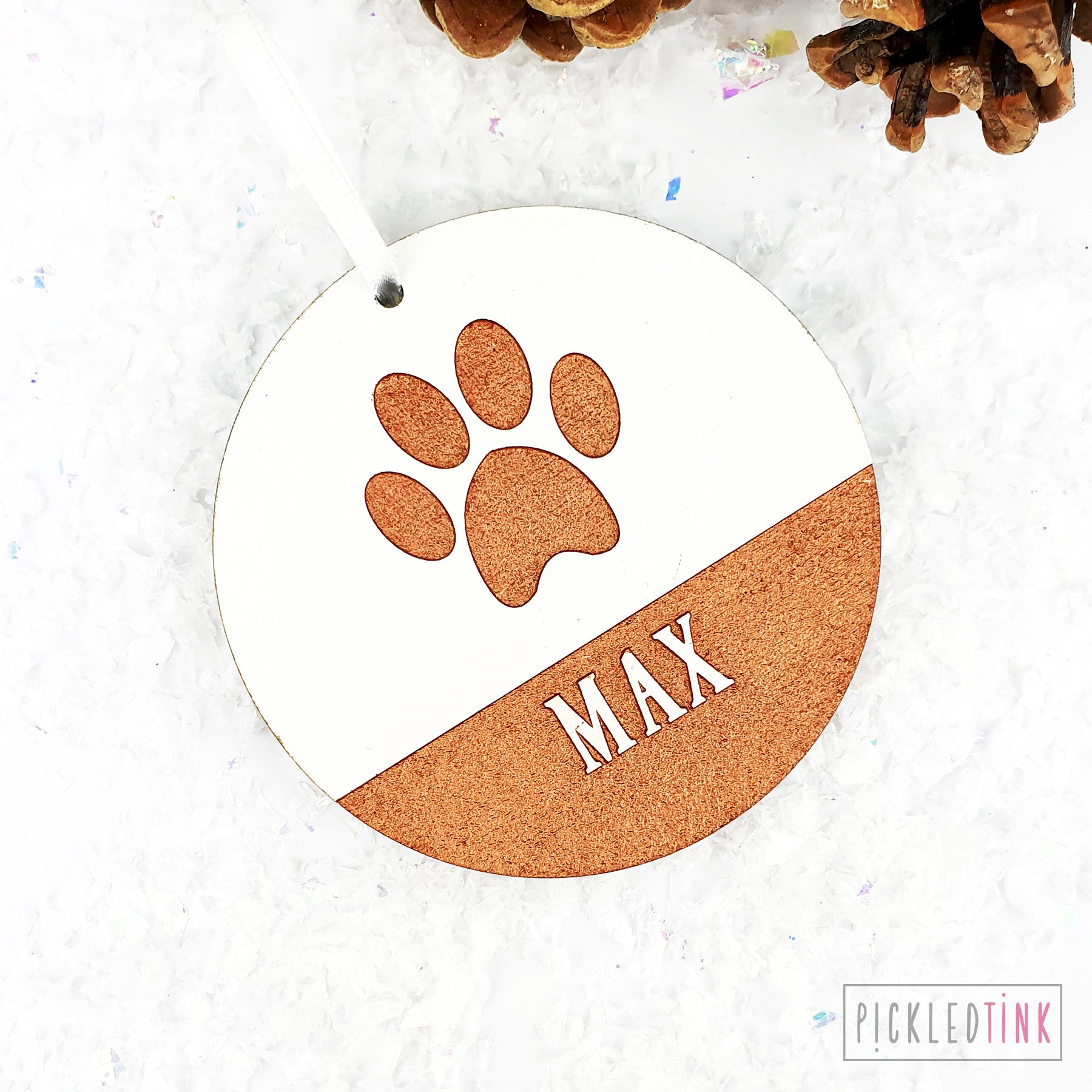 Pet Paw Print Decoration