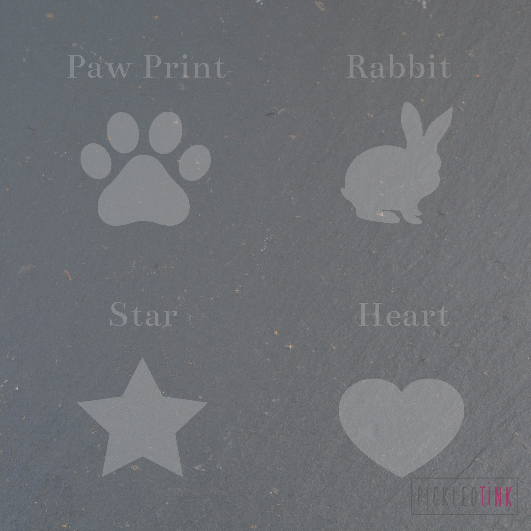 Welsh Slate Pet Memorial Plant Marker