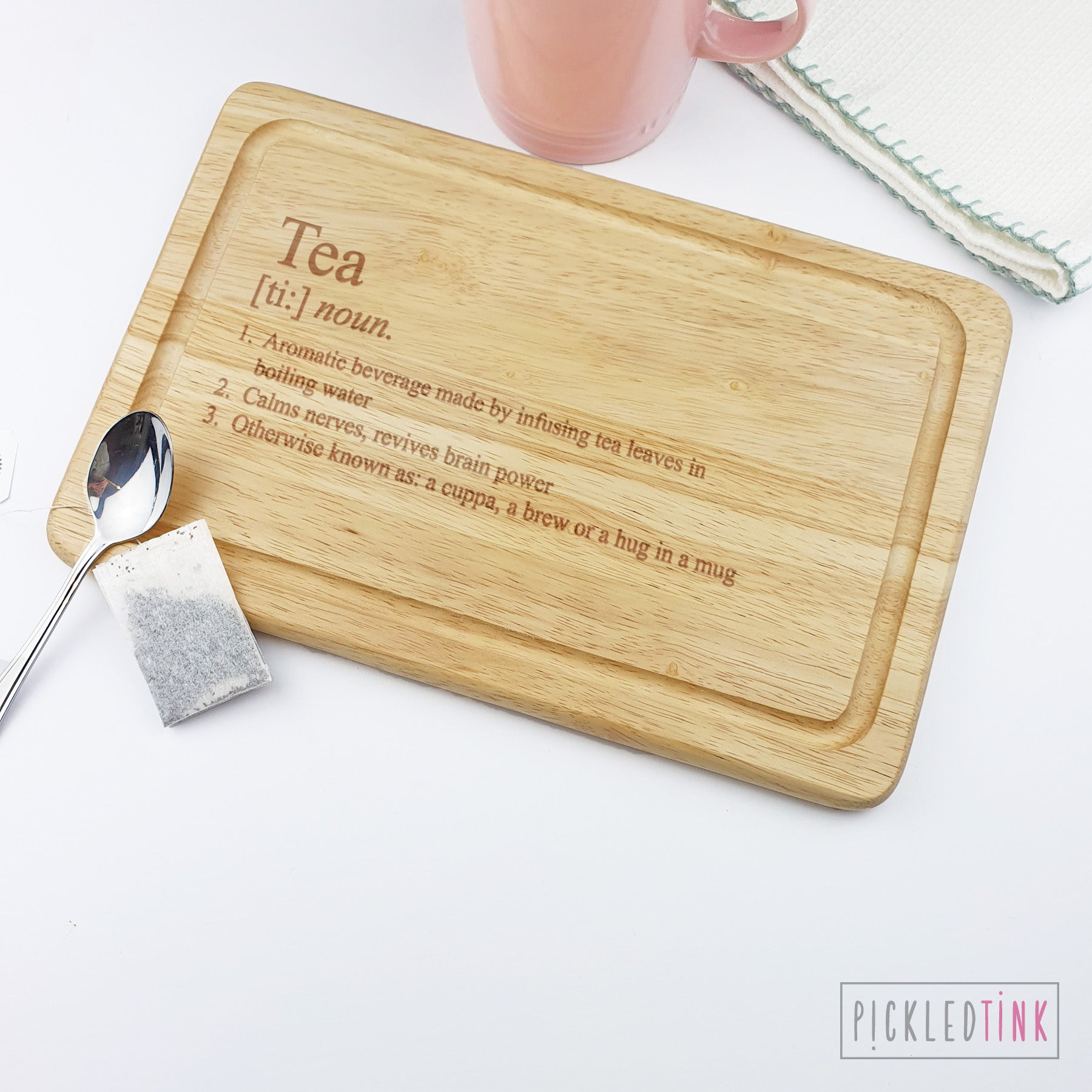 Tea Definition Chopping Board