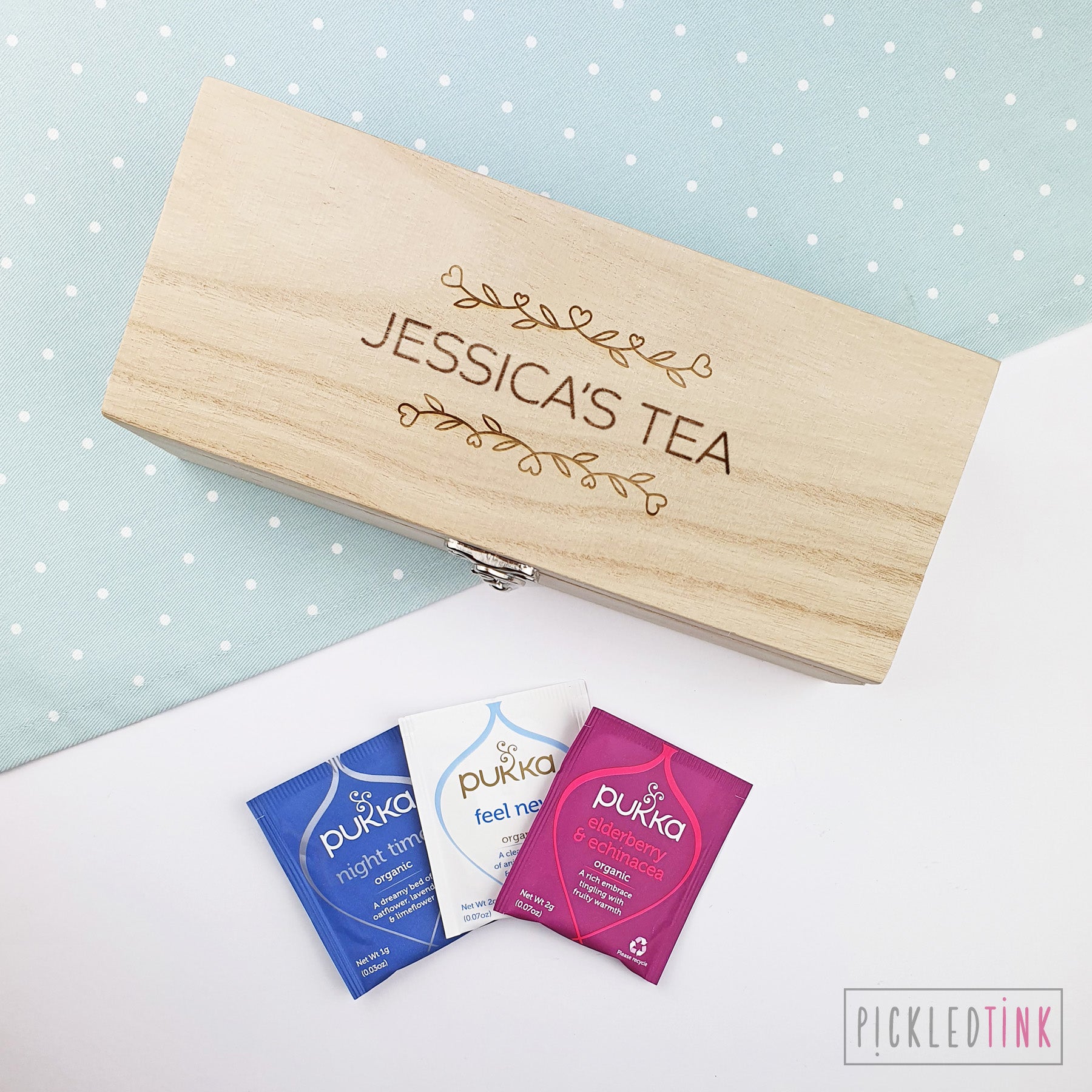 Personalised Tea Box