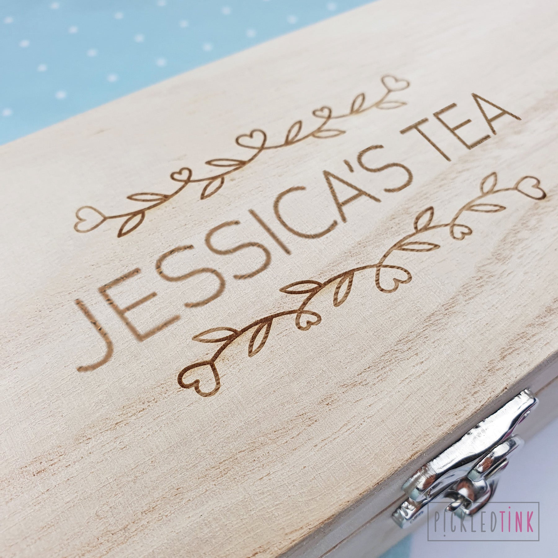 Personalised Tea Box