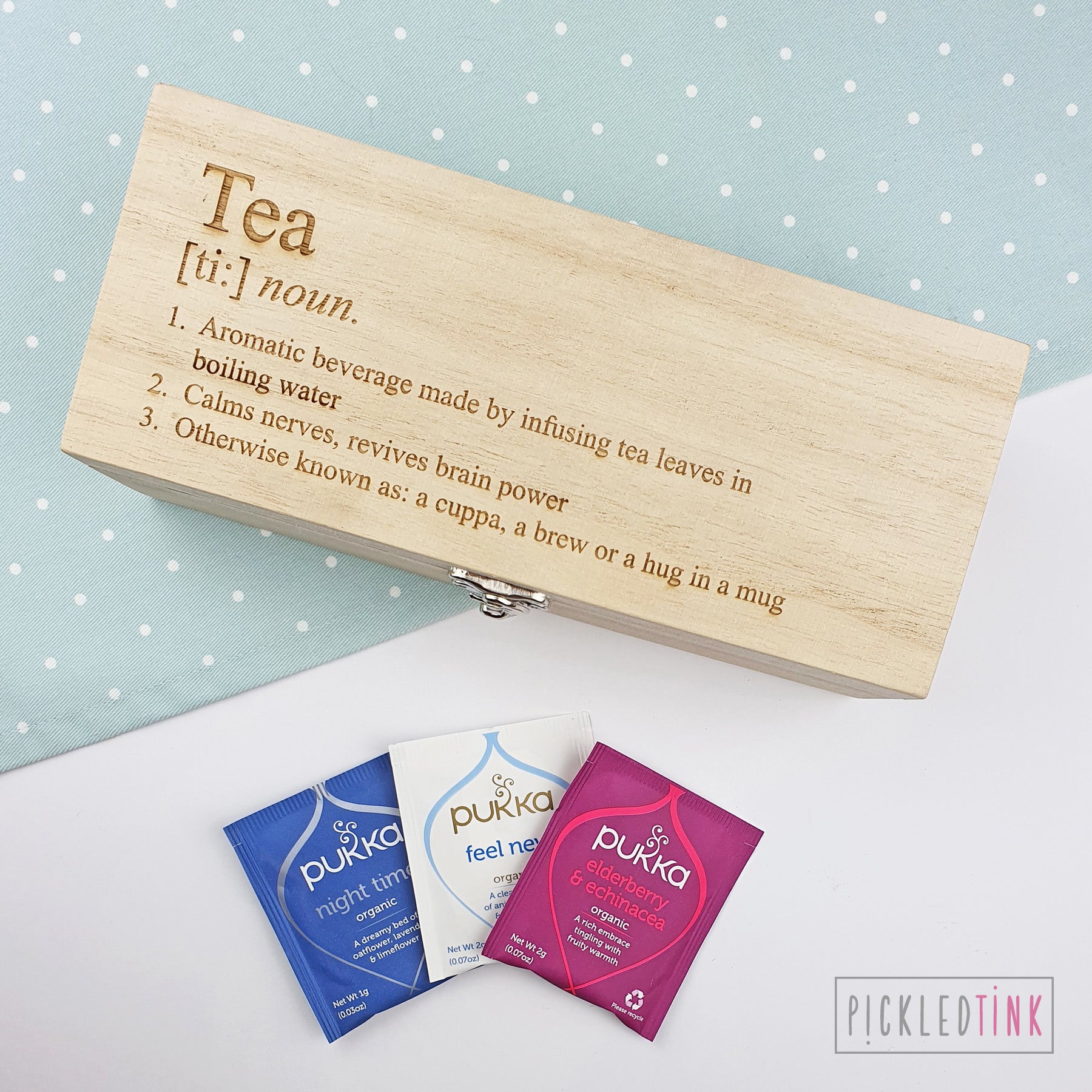 Tea Definition Tea Box