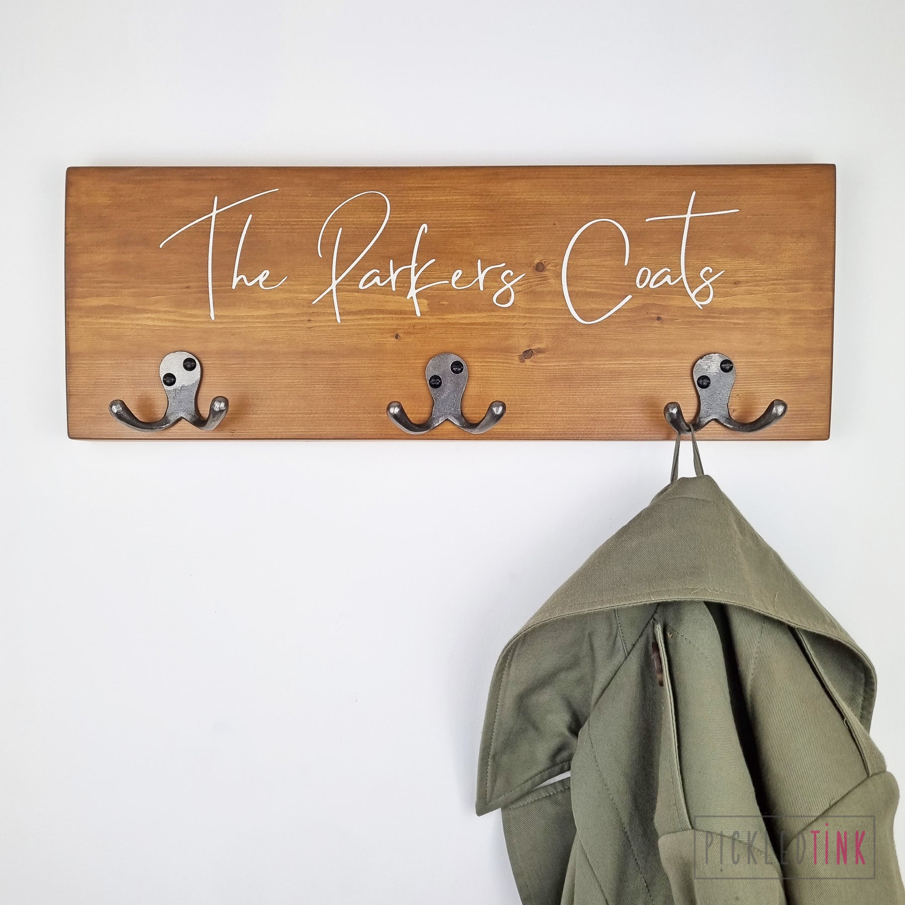 Personalised Family Coat Hook