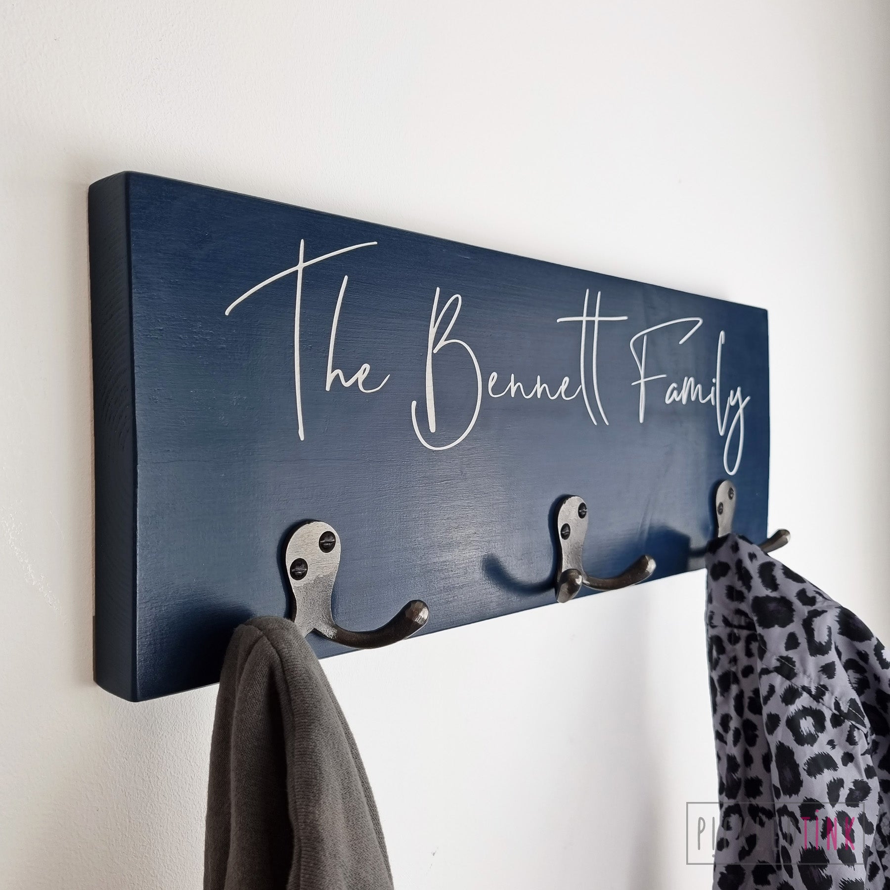 Personalised Family Coat Hook