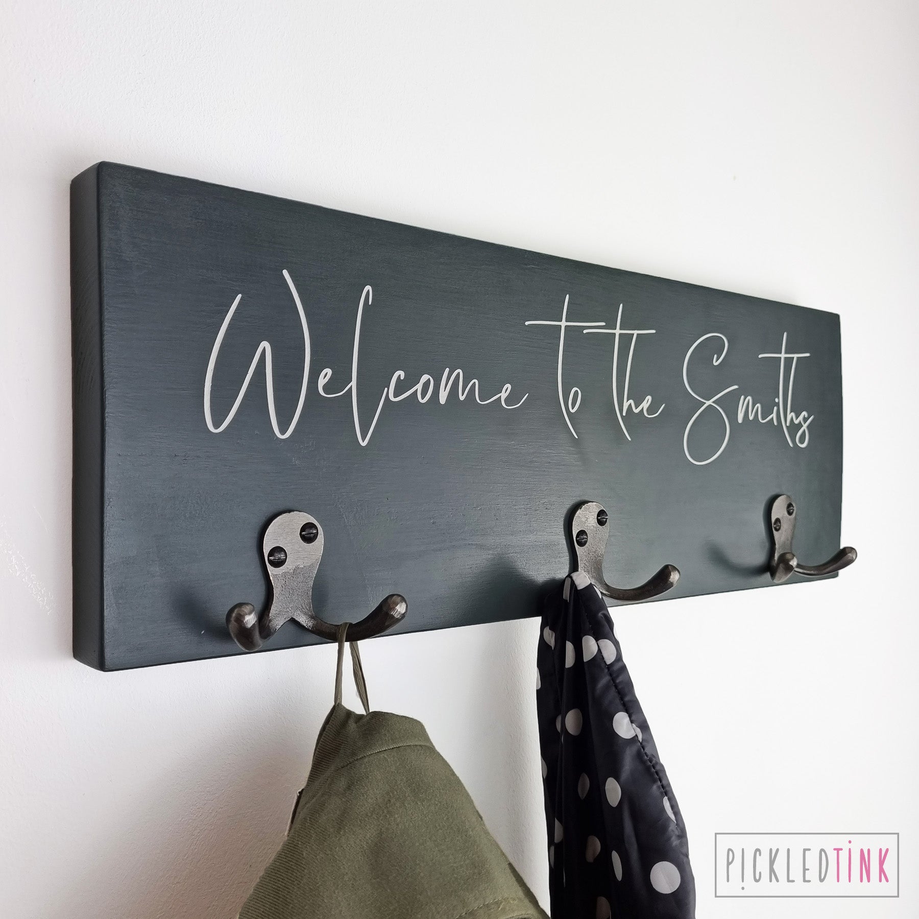 Personalised Family Coat Hook