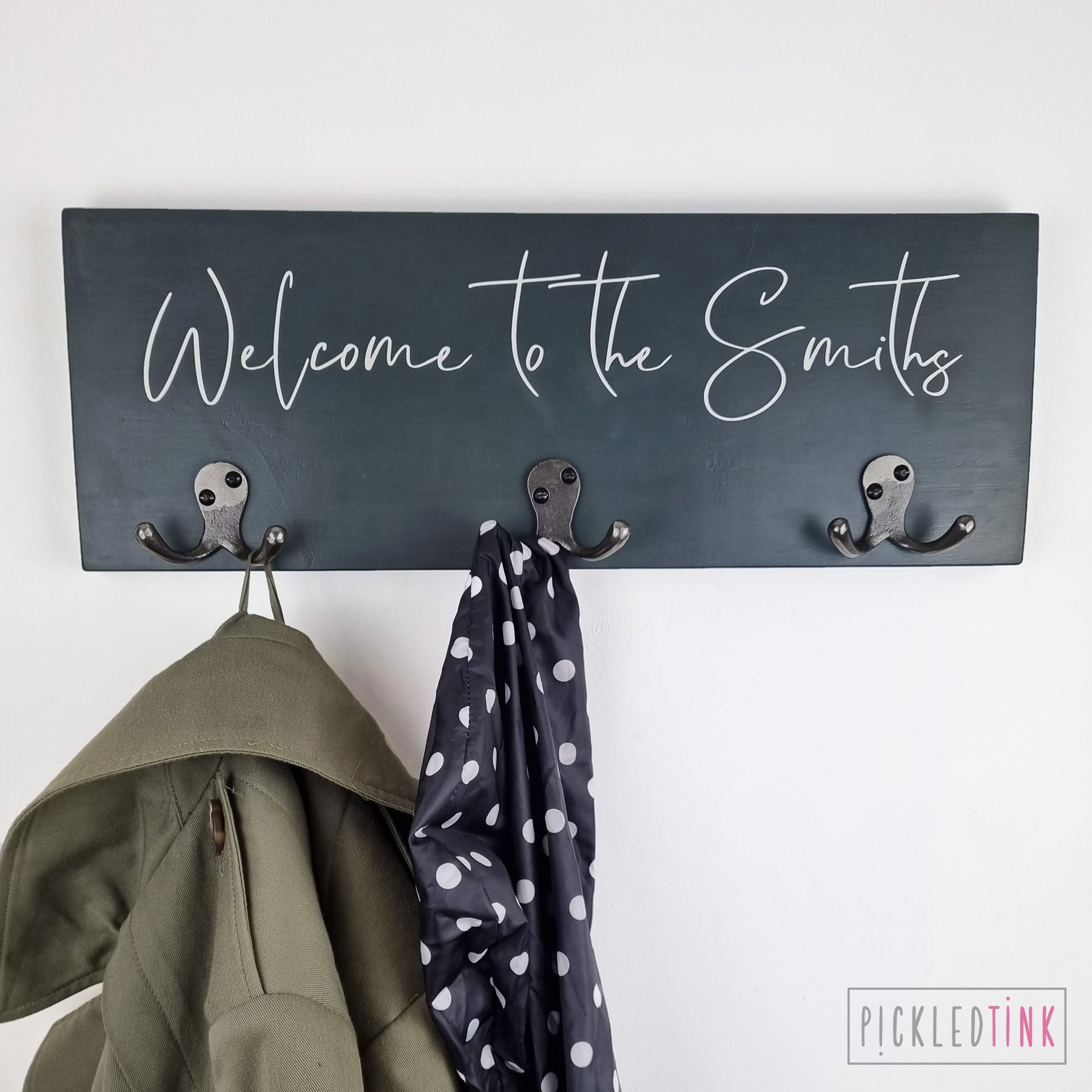 Personalised Family Coat Hook