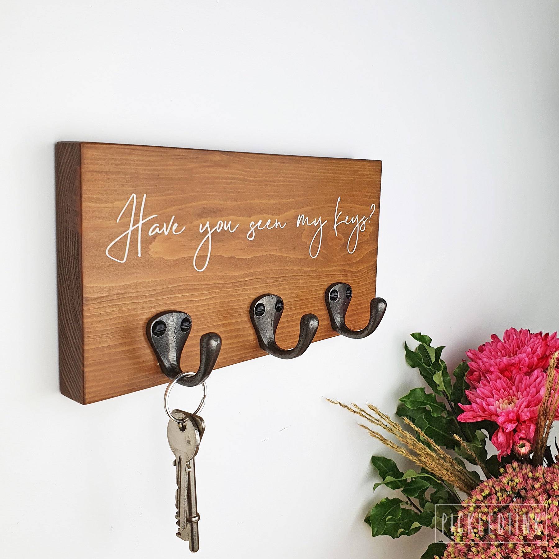 Personalised Key Hook