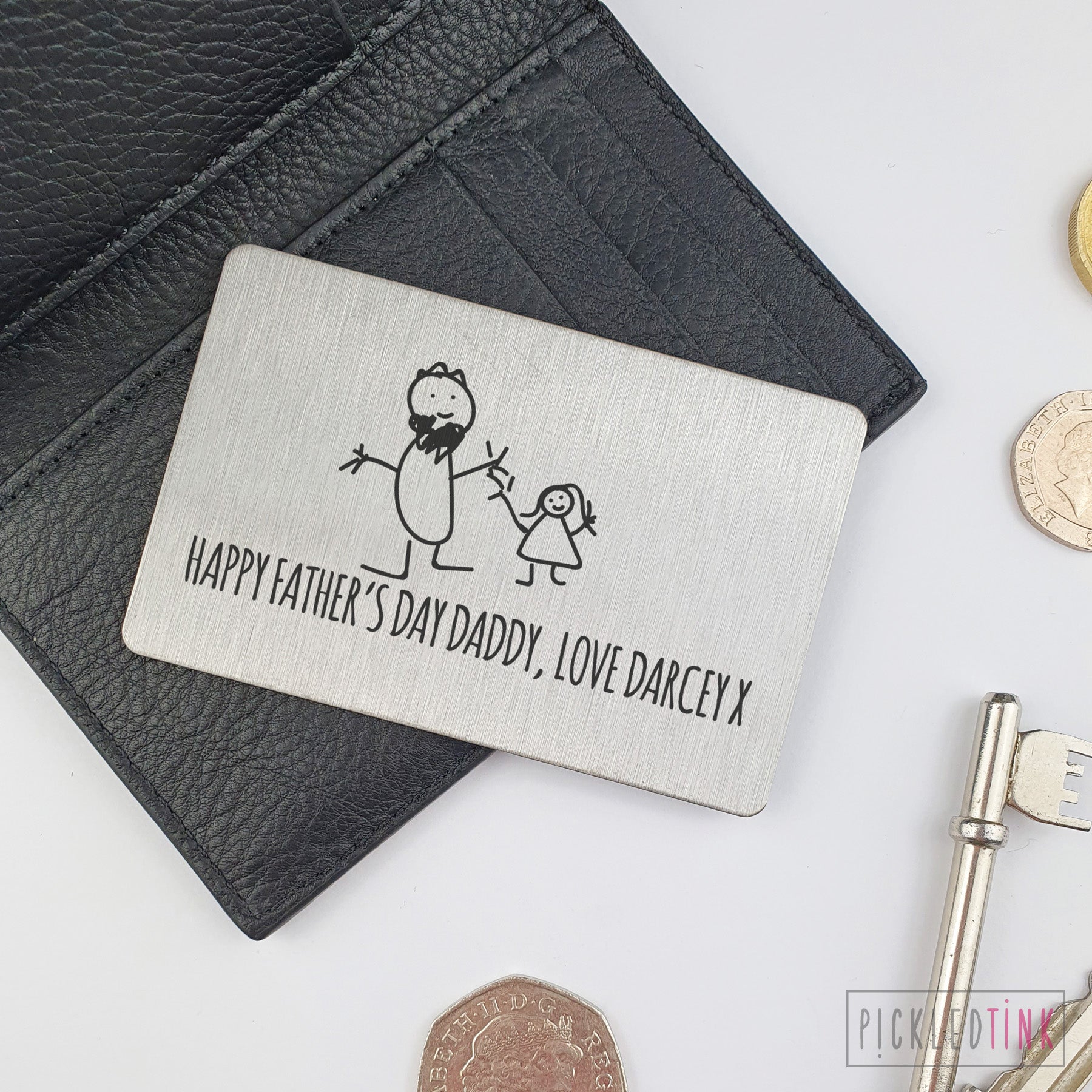 Child's Drawing Wallet Keepsake Card