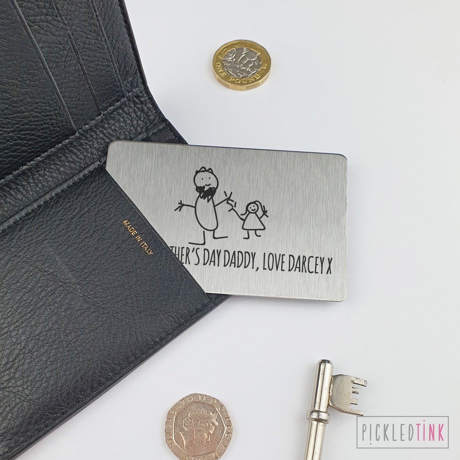 Child's Drawing Wallet Keepsake Card