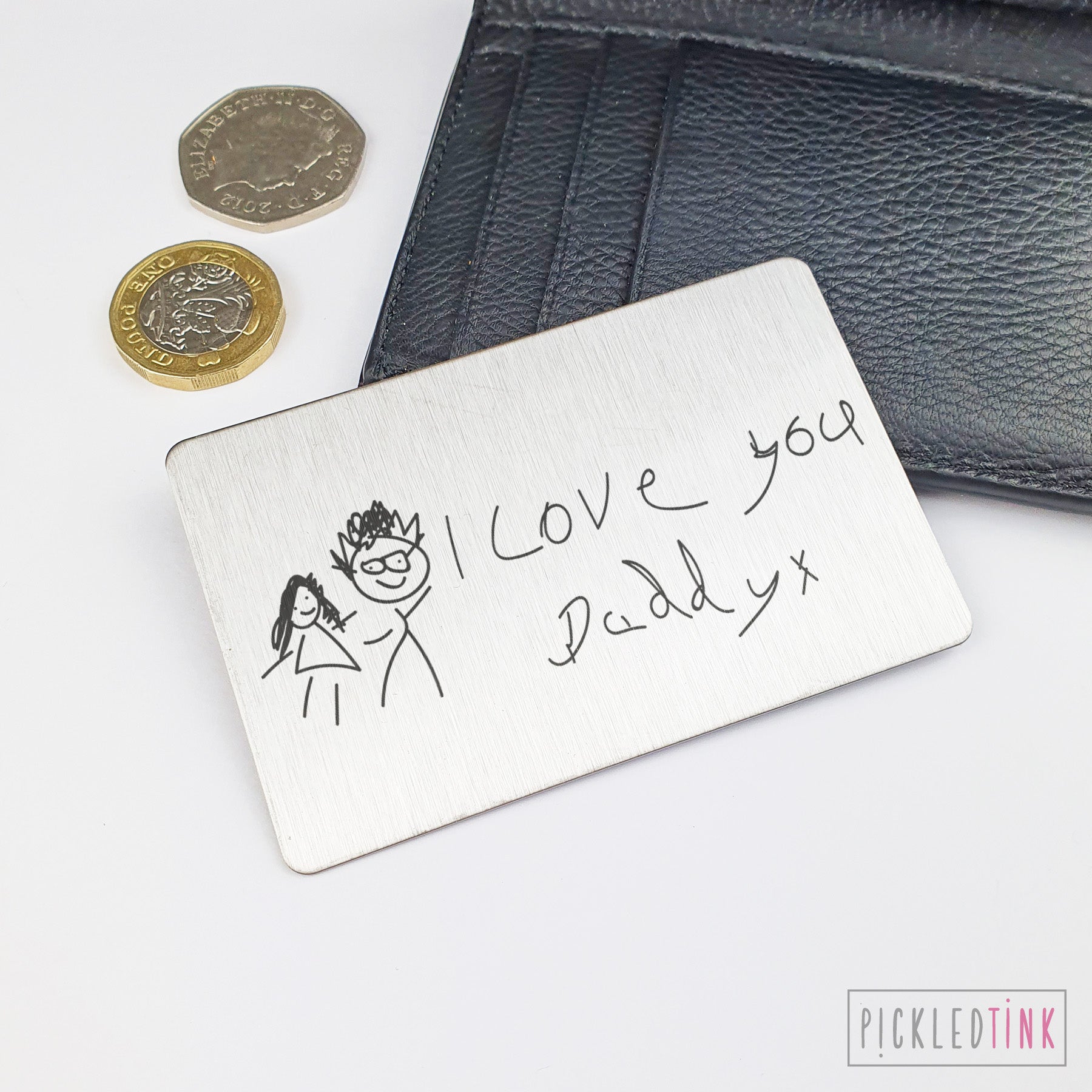 Child's Drawing Wallet Keepsake Card