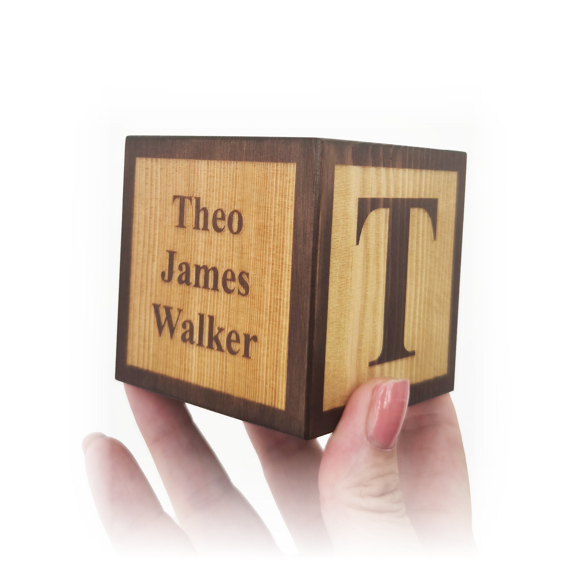 Personalised Birth Keepsake Cube