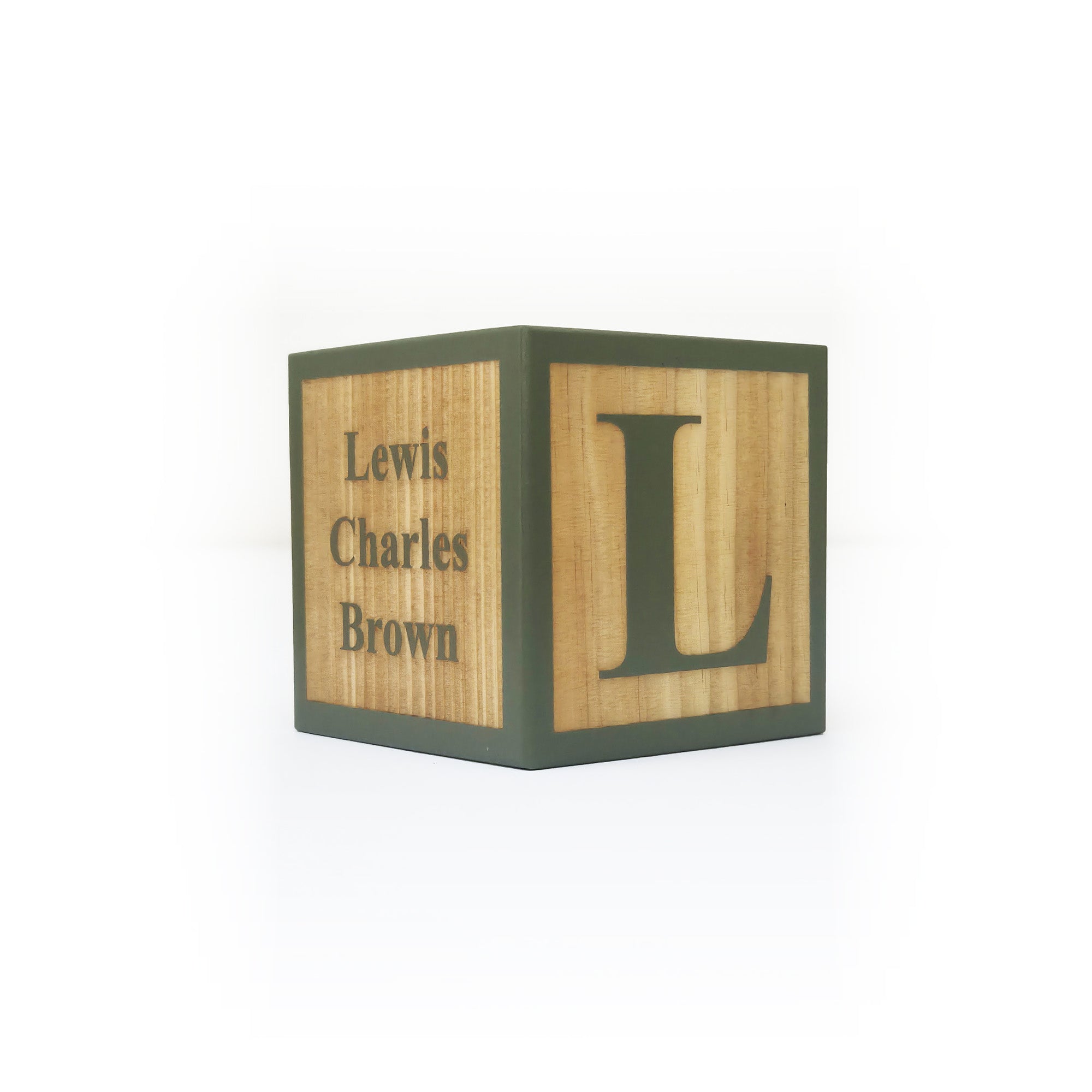 Personalised Birth Keepsake Cube