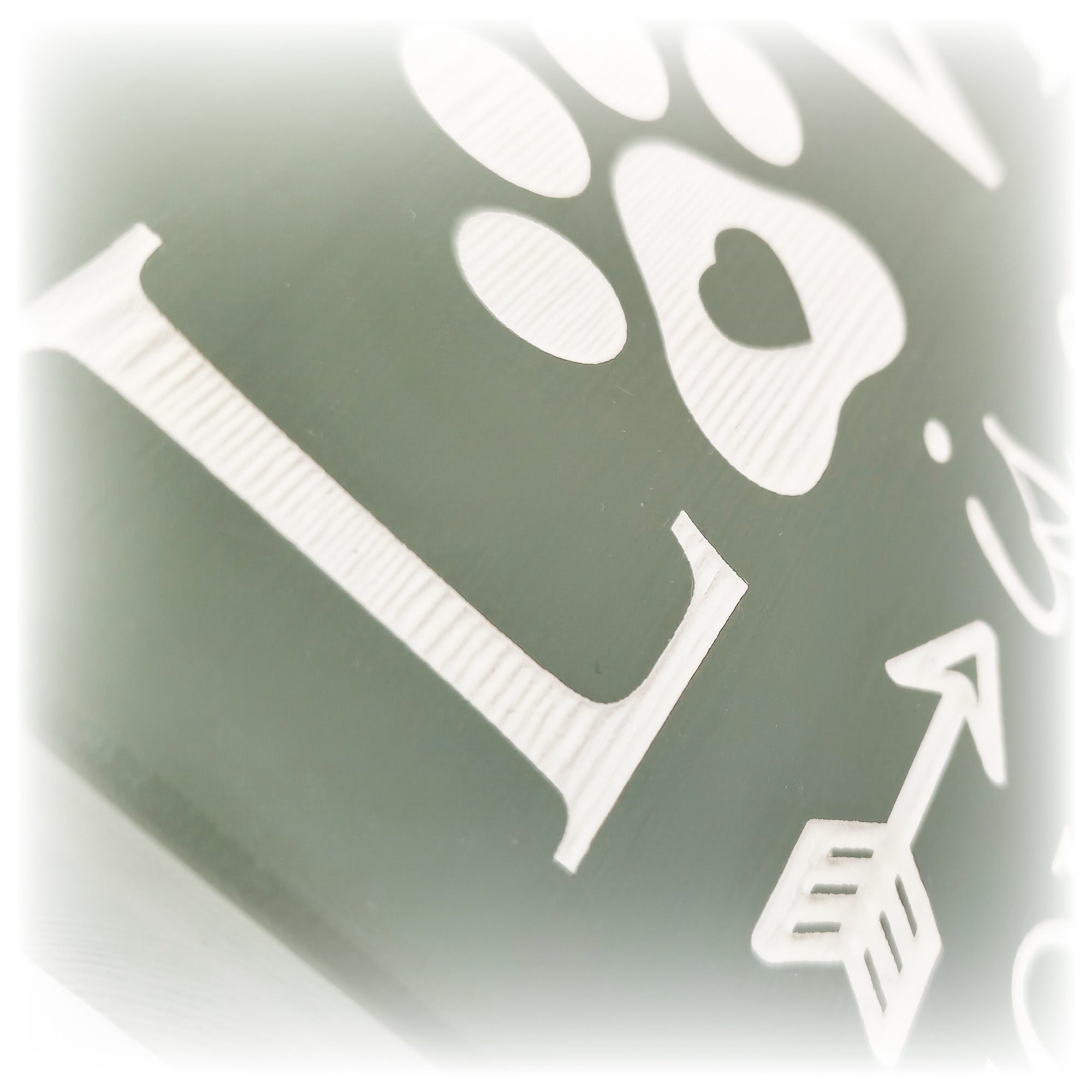 Love Is a Four-Legged Word Freestanding Plaque