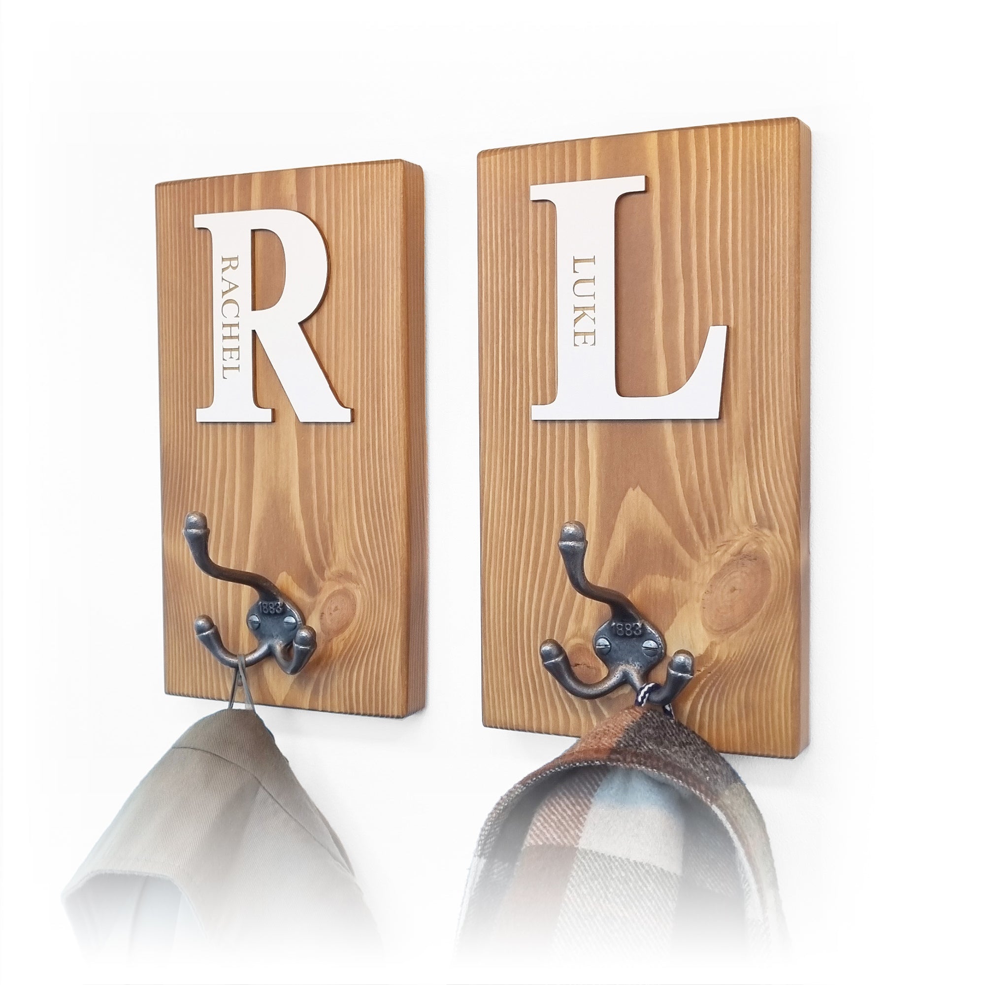 Personalised Initial Coat Hook