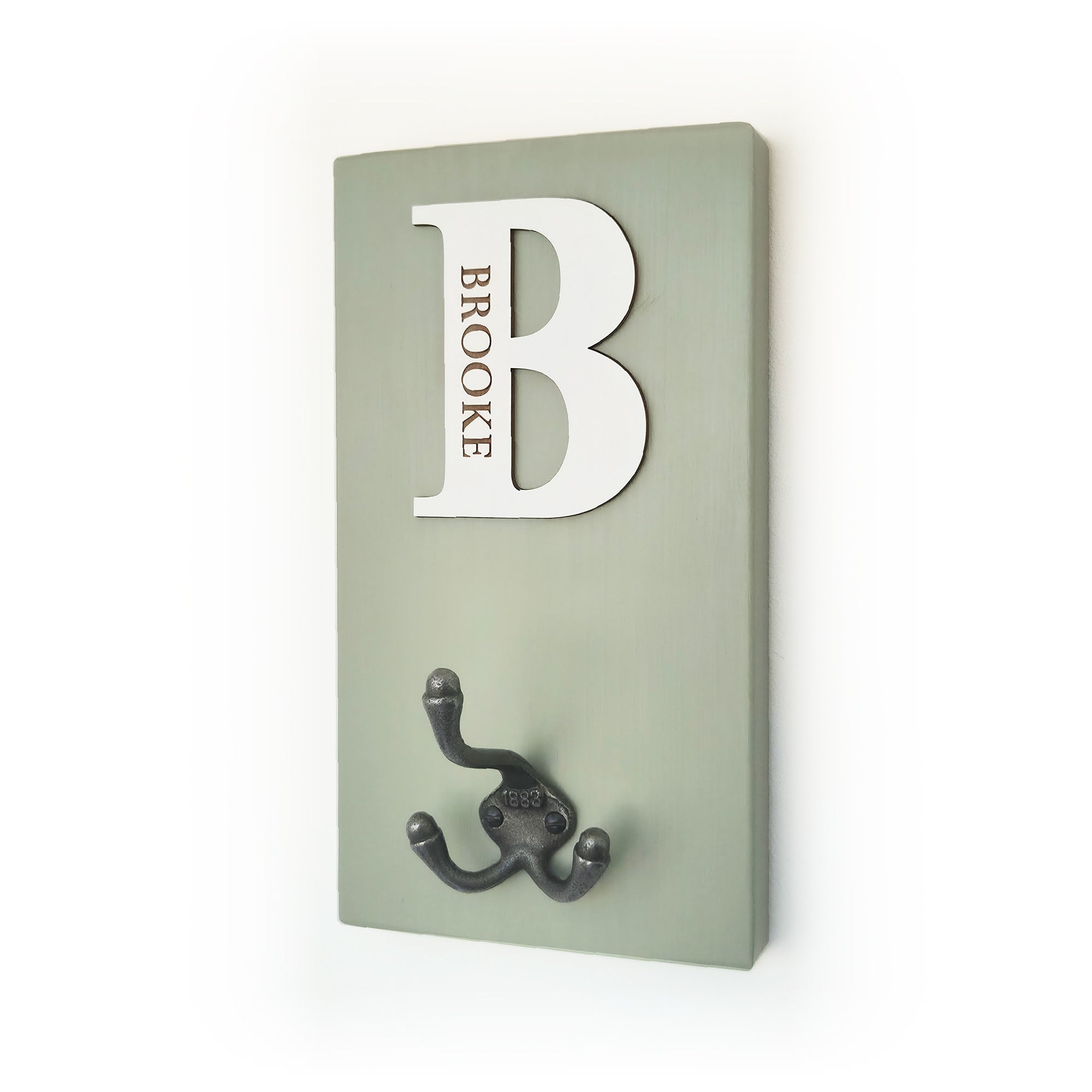 Personalised Initial Coat Hook