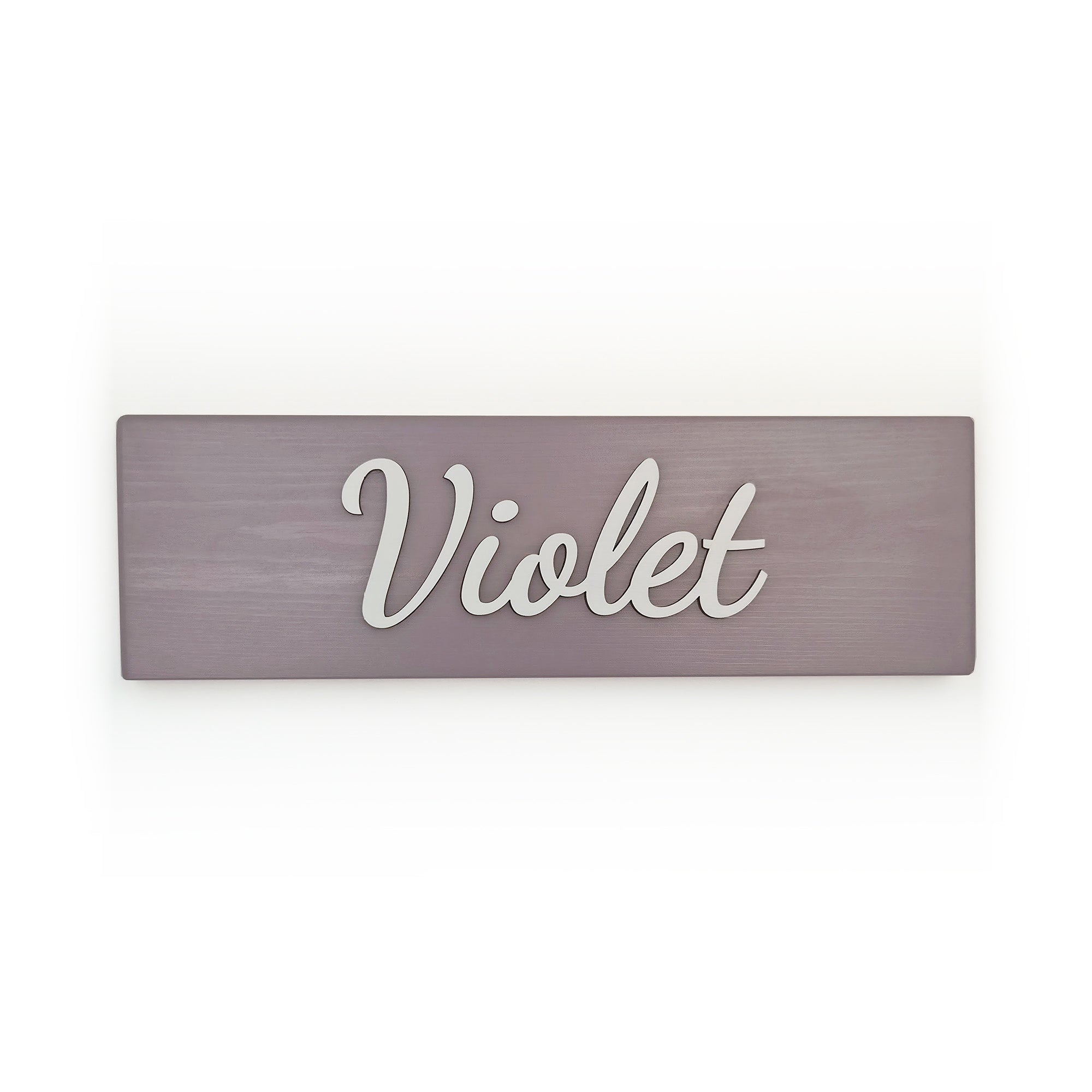 Personalised Wooden Name Sign