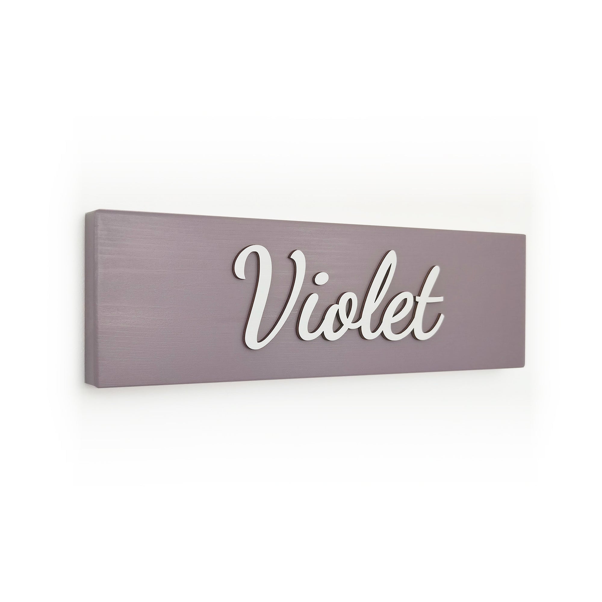 Personalised Wooden Name Sign