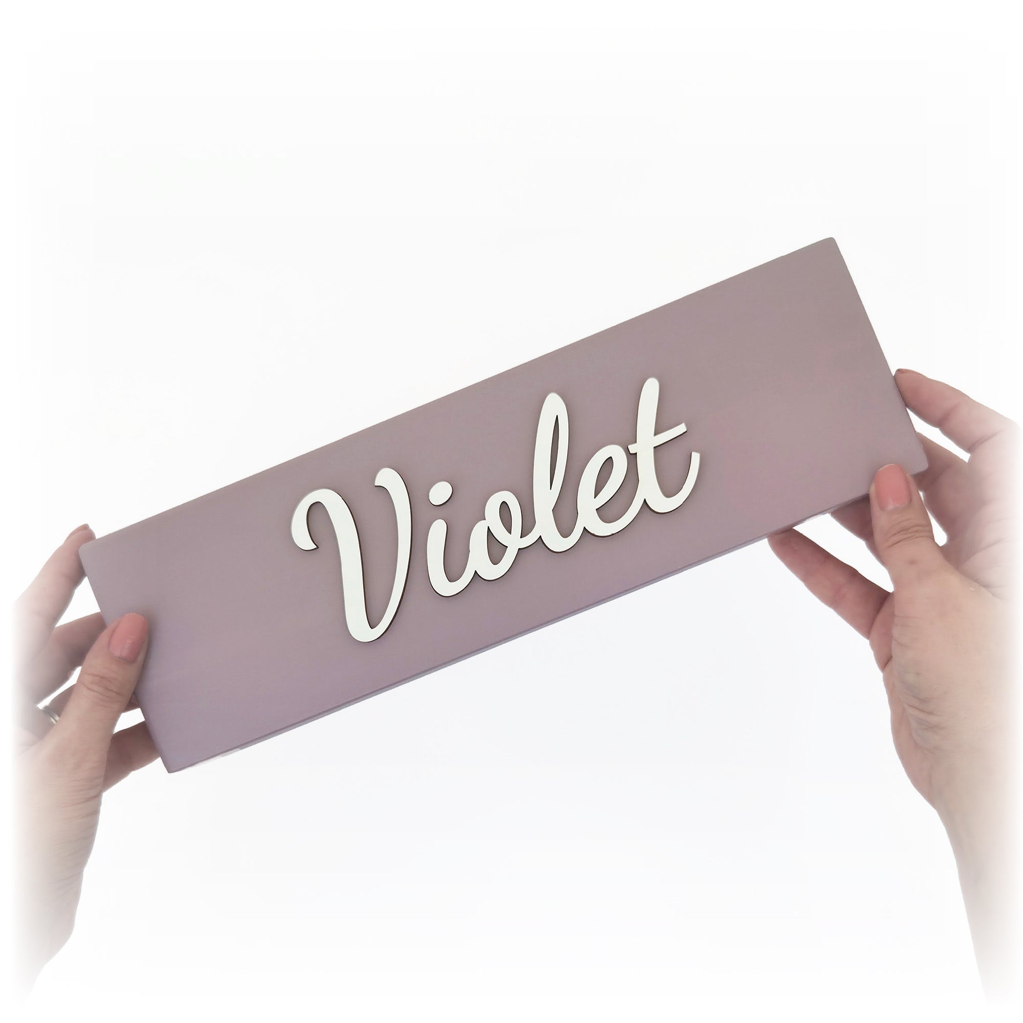 Personalised Wooden Name Sign