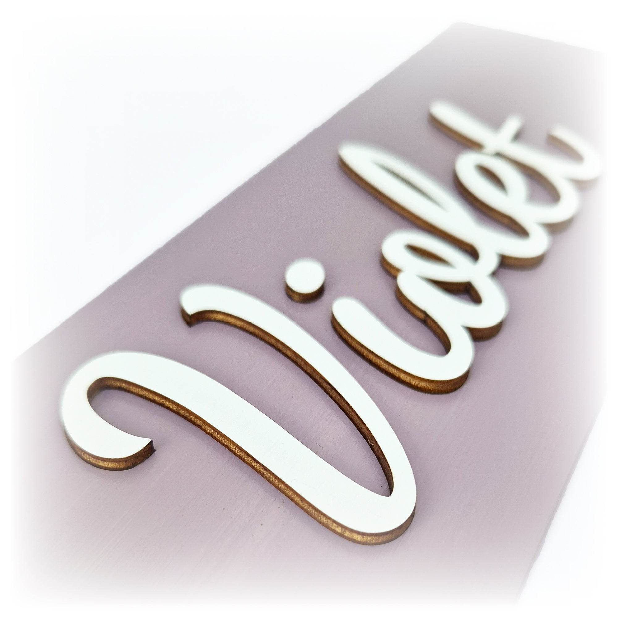 Personalised Wooden Name Sign