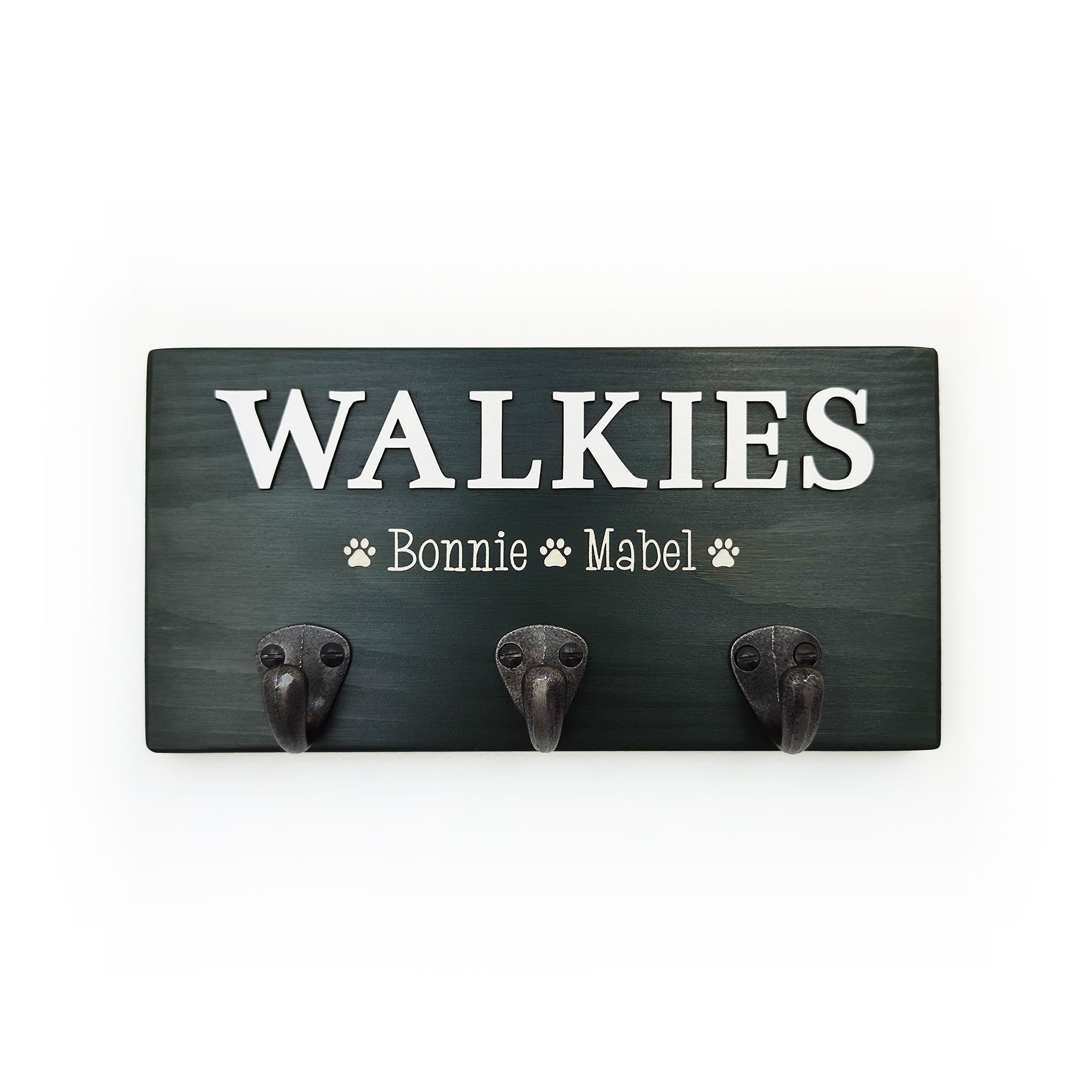 Personalised Walkies Dog Lead Hook