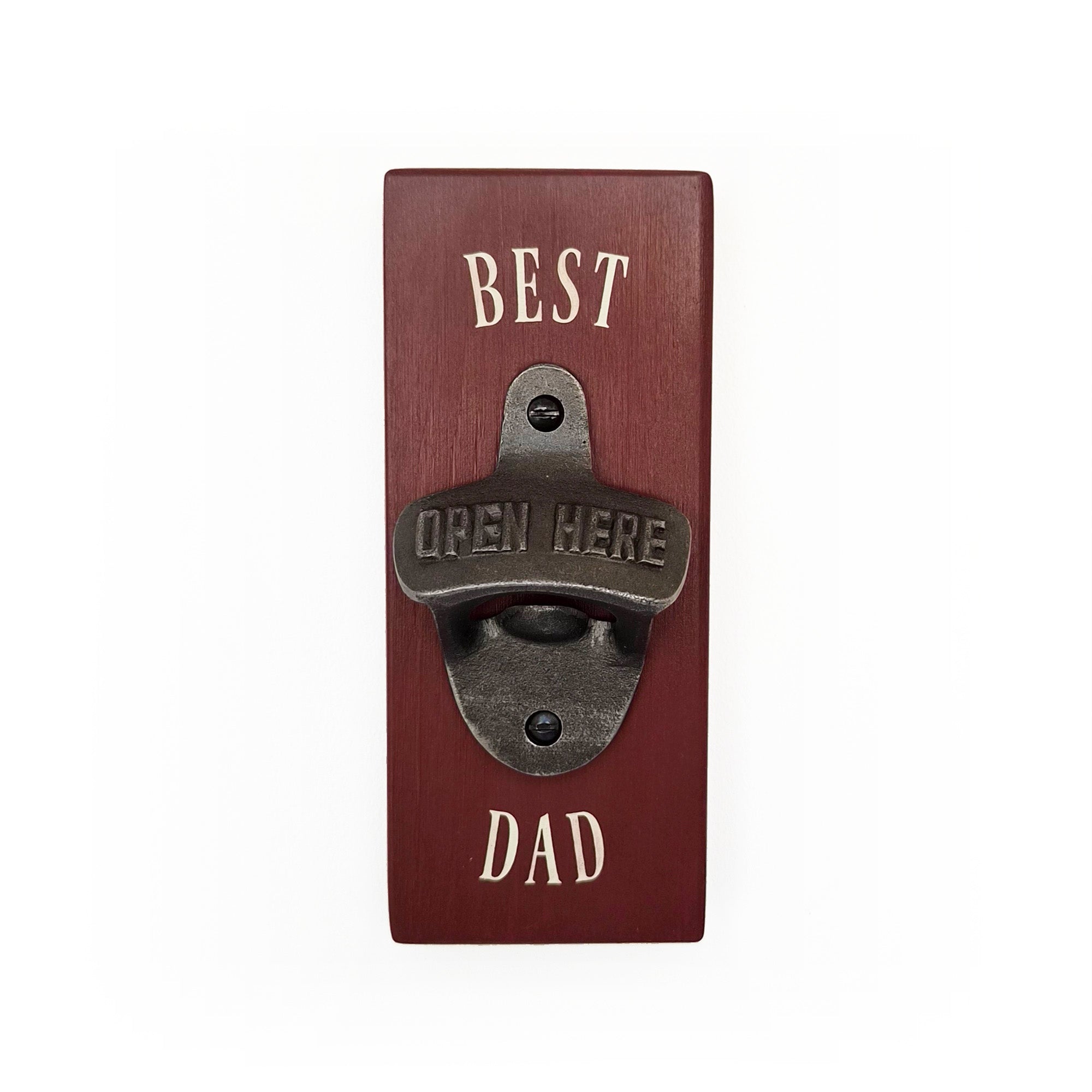 Personalised Wall-Mounted Bottle Opener – Mini