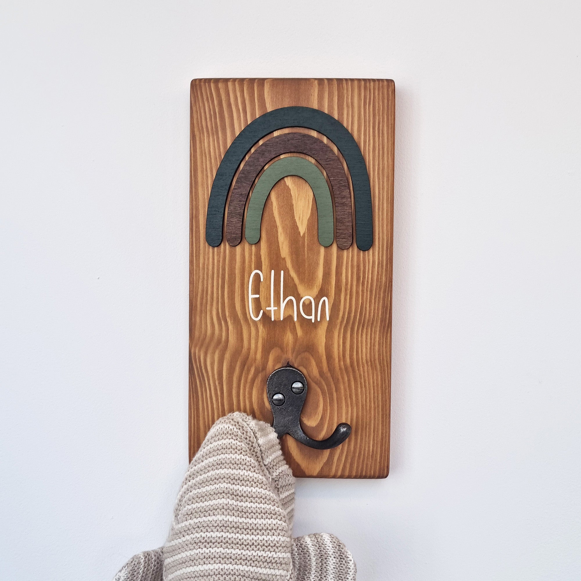 Children's Rainbow Coat Hook