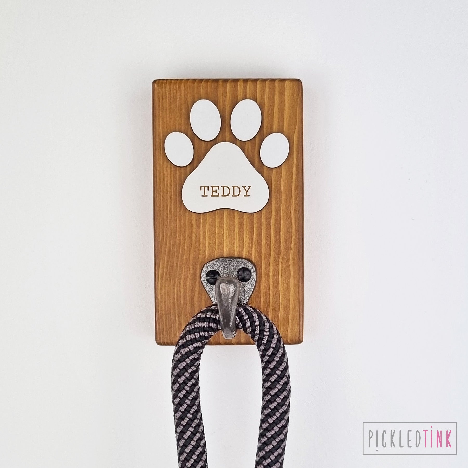 Dog lead outlet holder